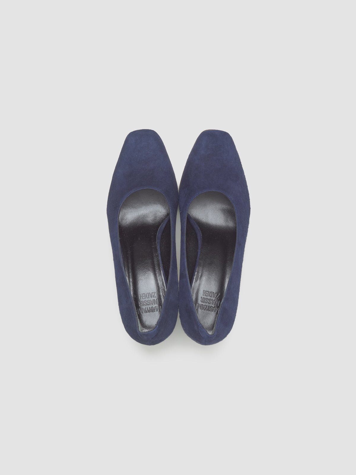 Maryam Pump in Navy Suede