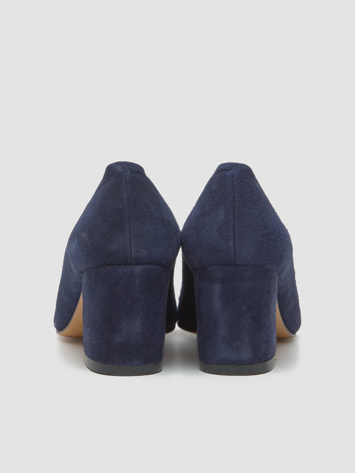 Maryam Pump in Navy Suede