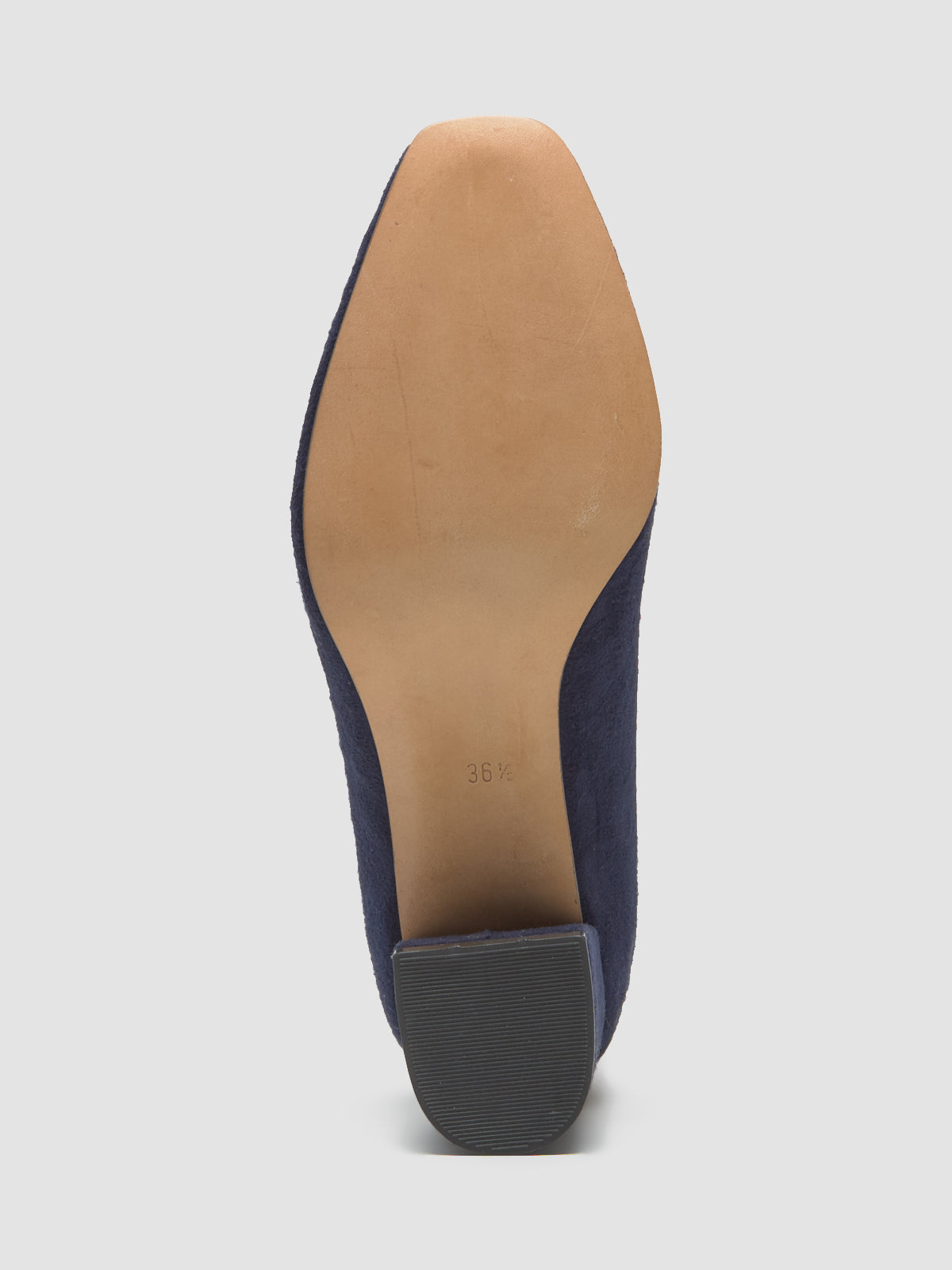 Maryam Pump in Navy Suede