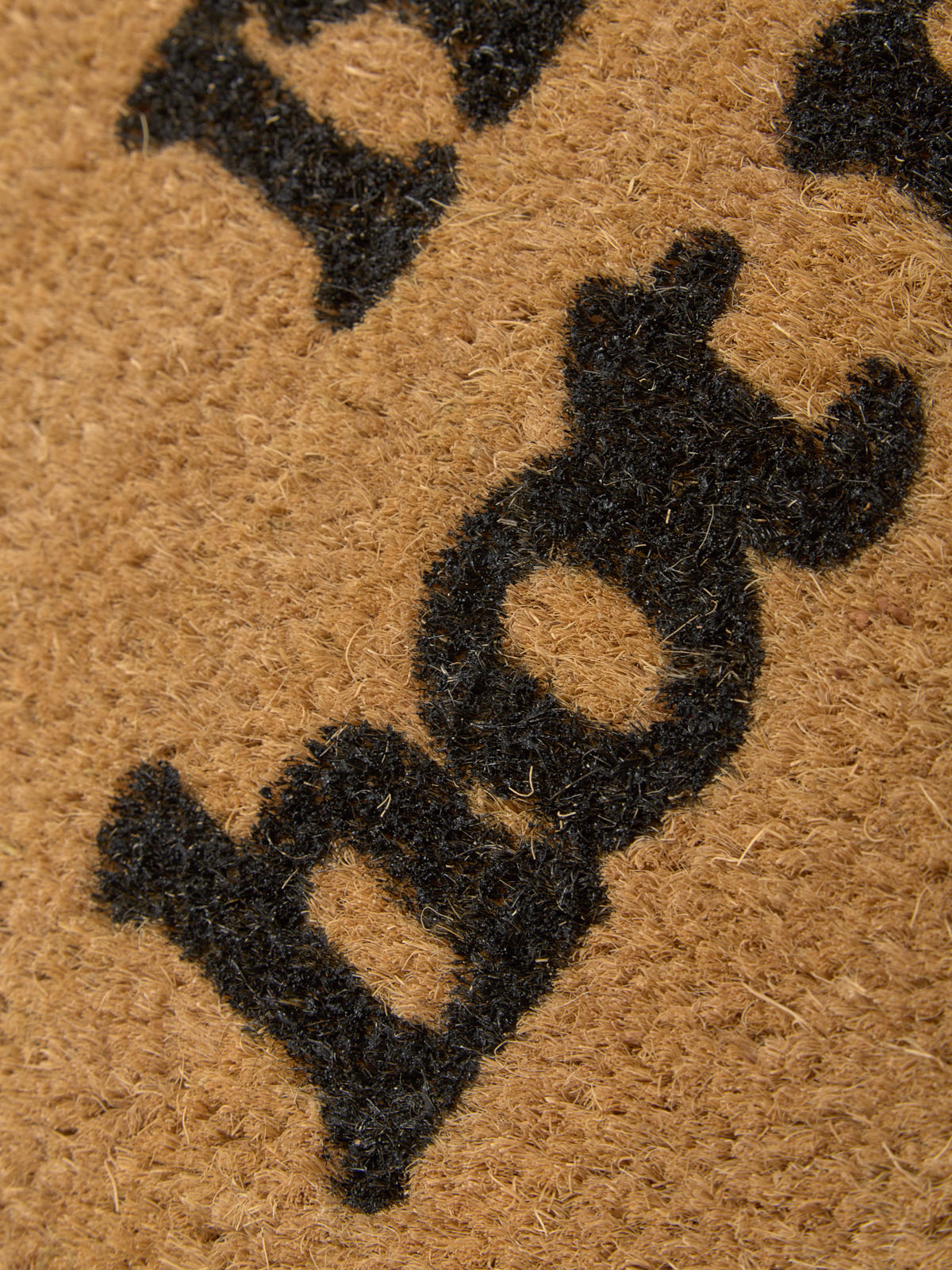 Hello Neighbor Rug in Natural