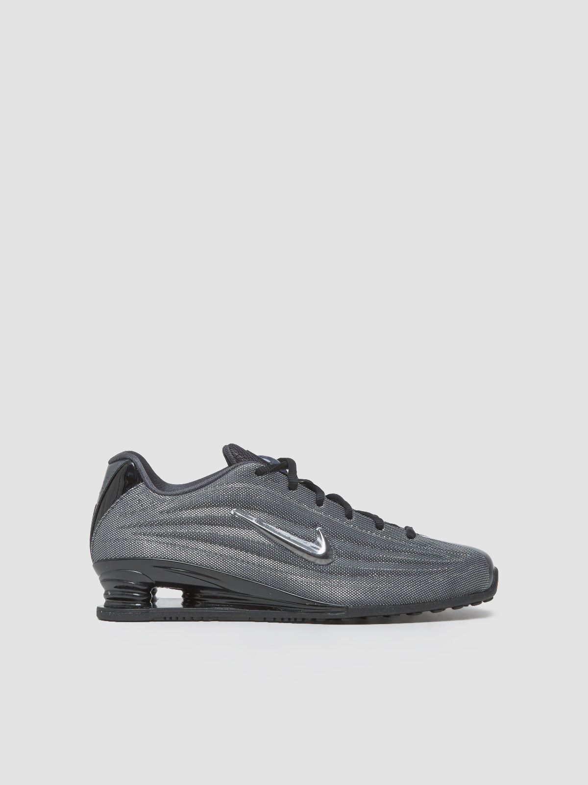 nike dress shoes for women Nike - x NAKED Copenhagen WMNS Shox Z Sneaker in Metallic Hematite & Black