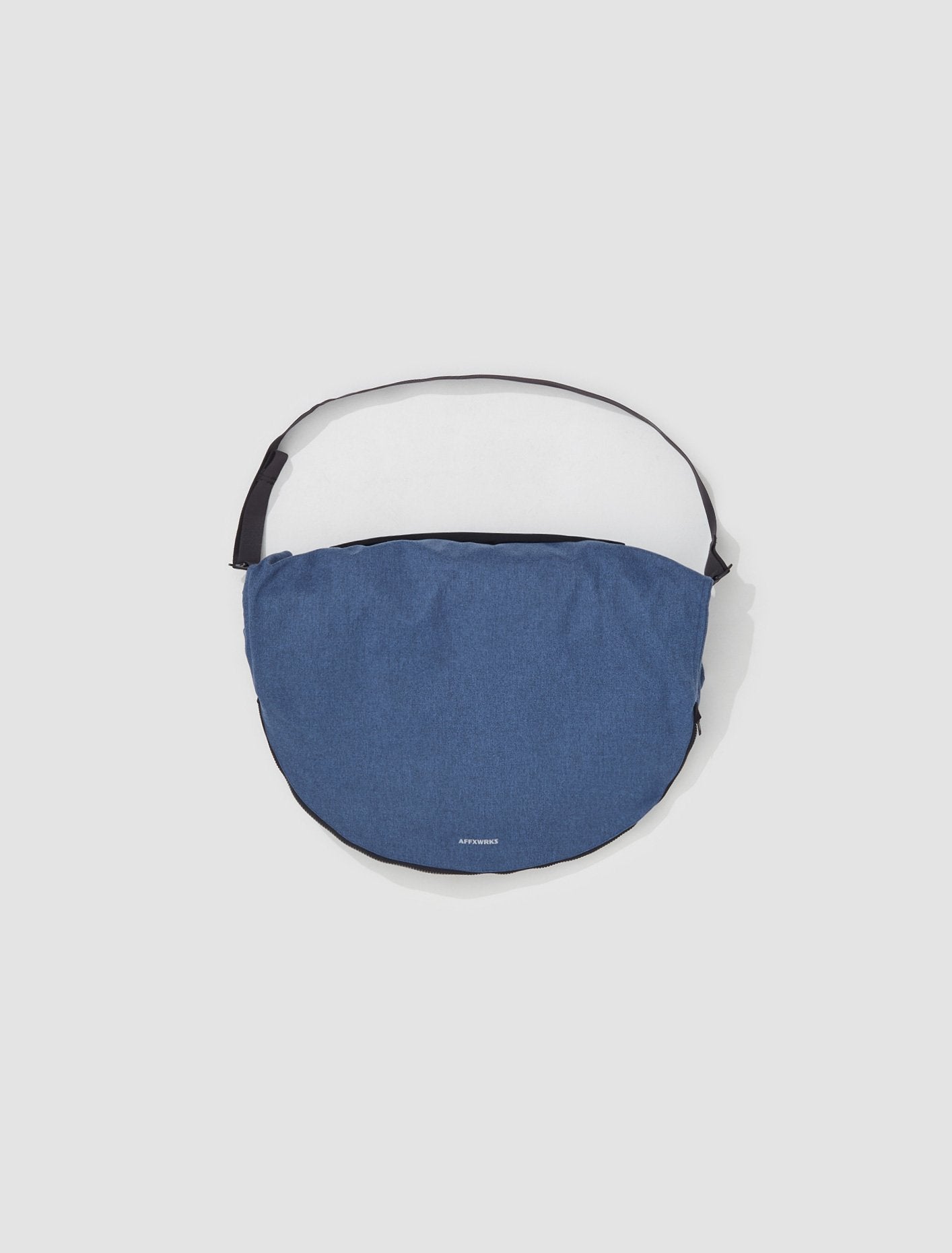 Bag Jacket in Peppered Blue