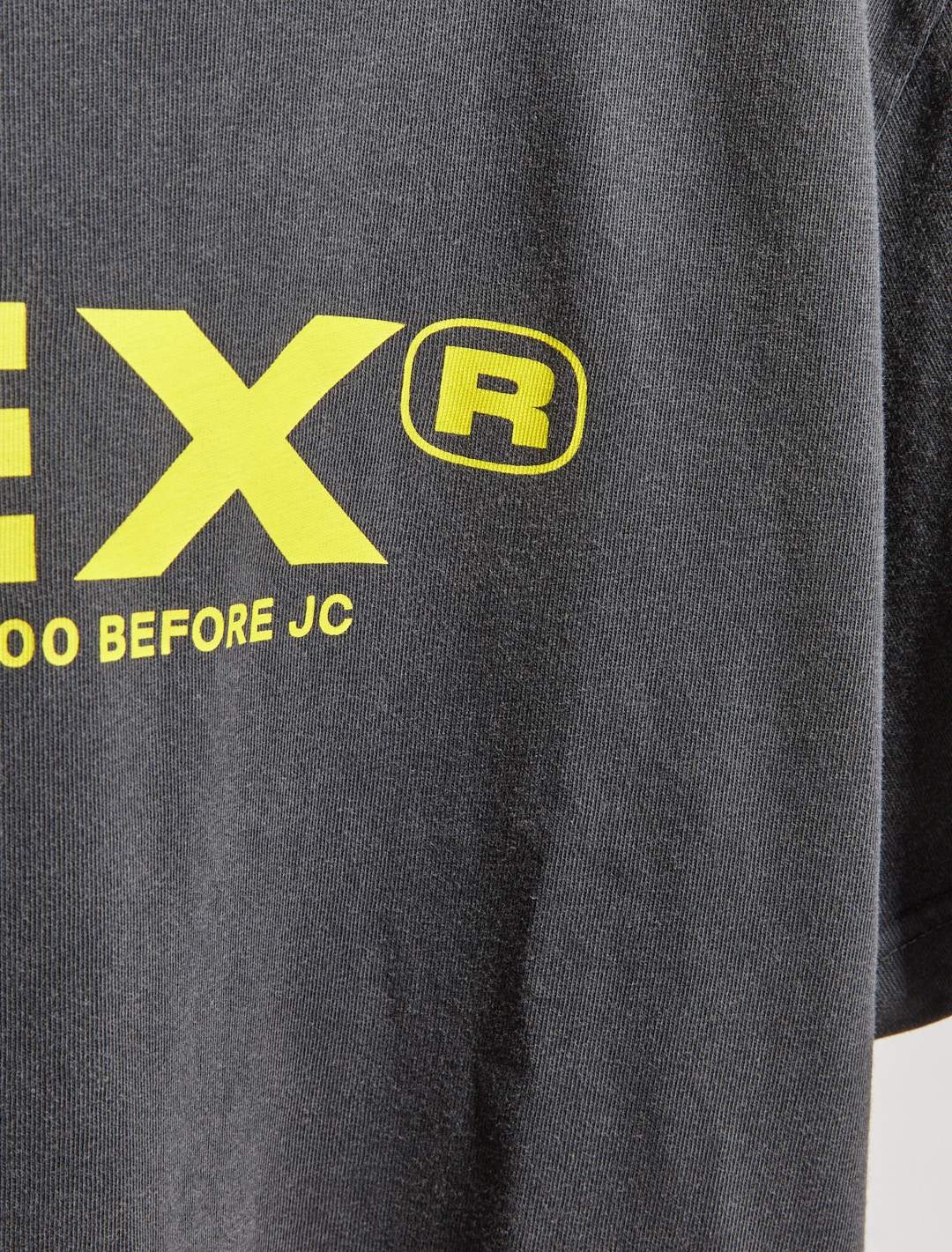 Sex'' T-Shirt in Washed Black