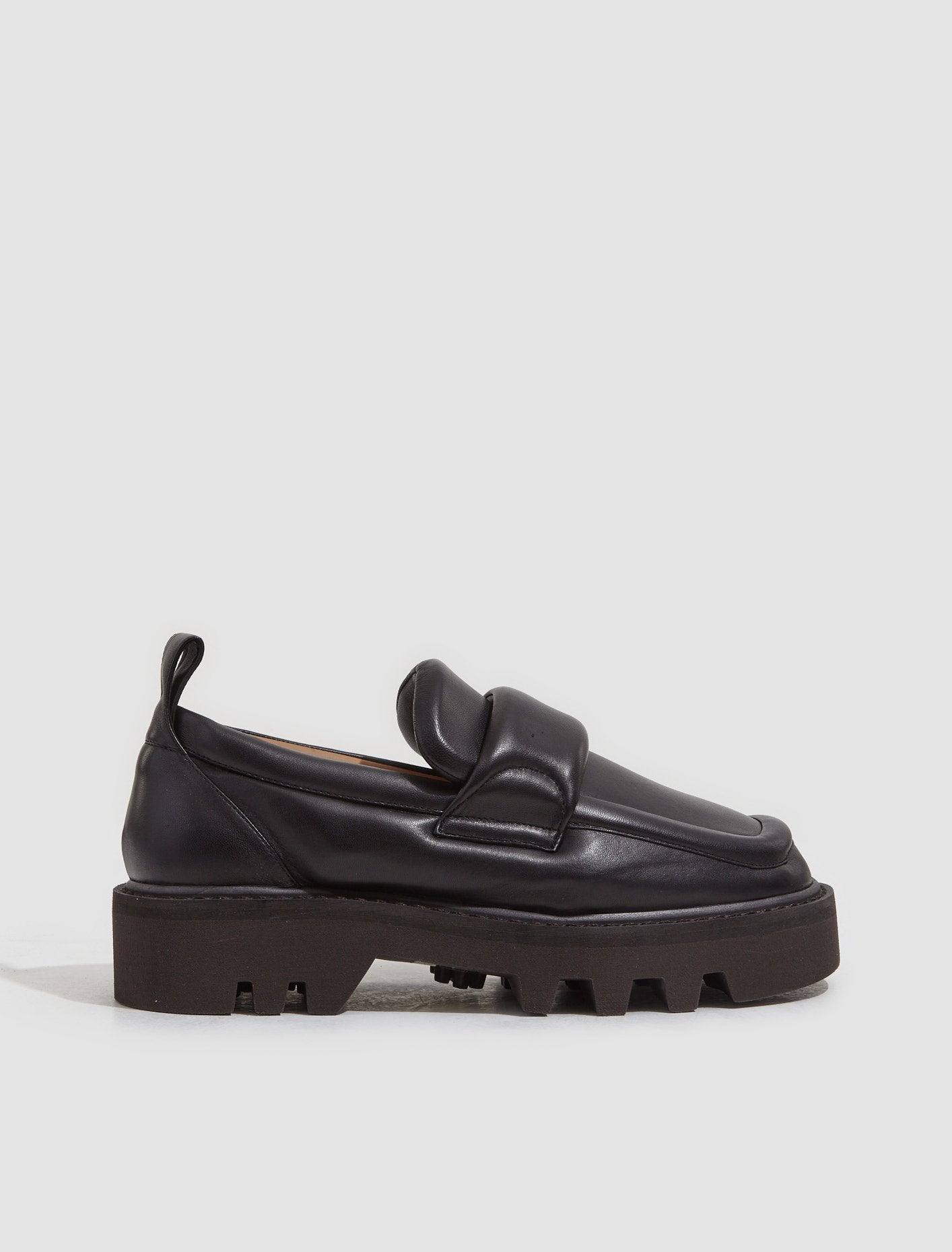 Chunky Loafers in Black