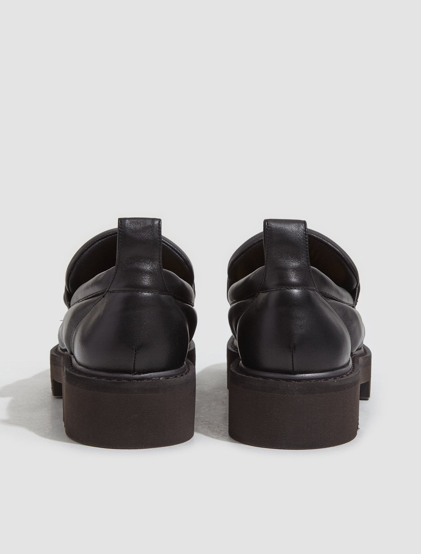 Chunky Loafers in Black
