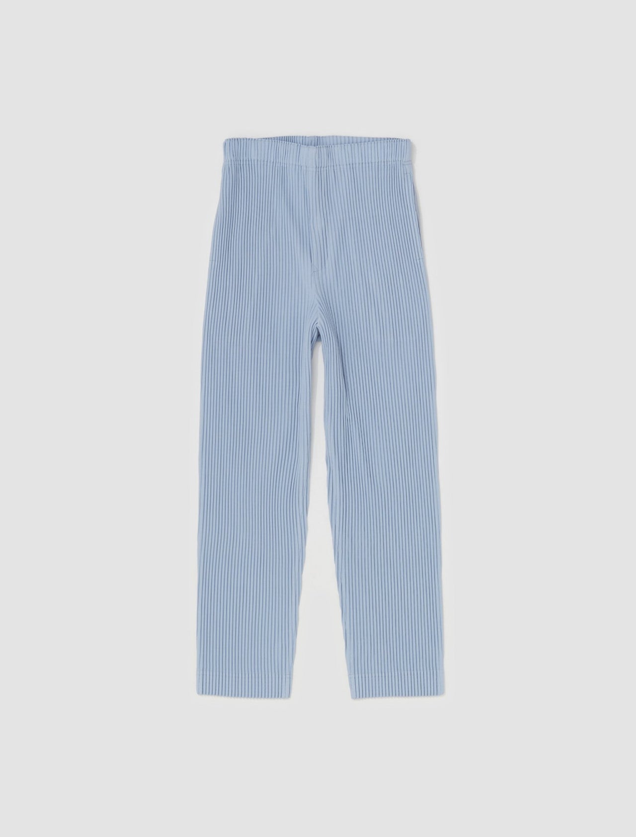 Pleated Pants in Light Blue