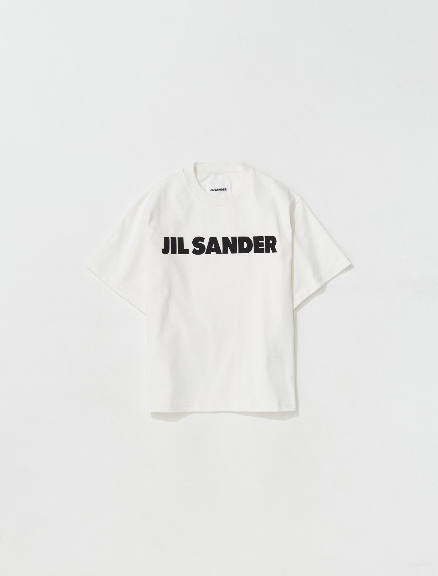 Women's Short Sleeved Logo T-Shirt in Natural