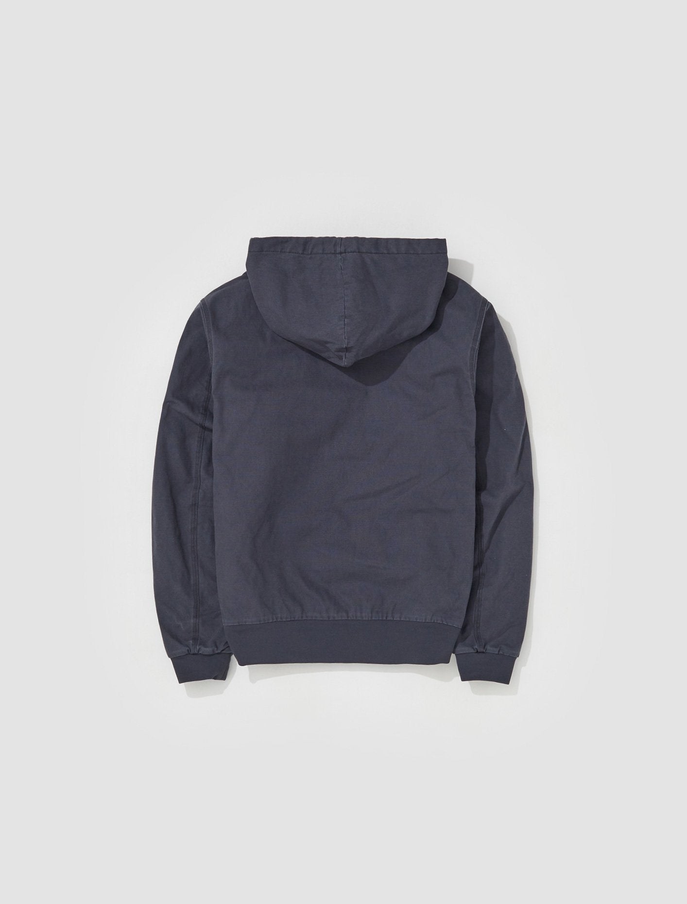 Padded Hooded Jacket in Off-Noir