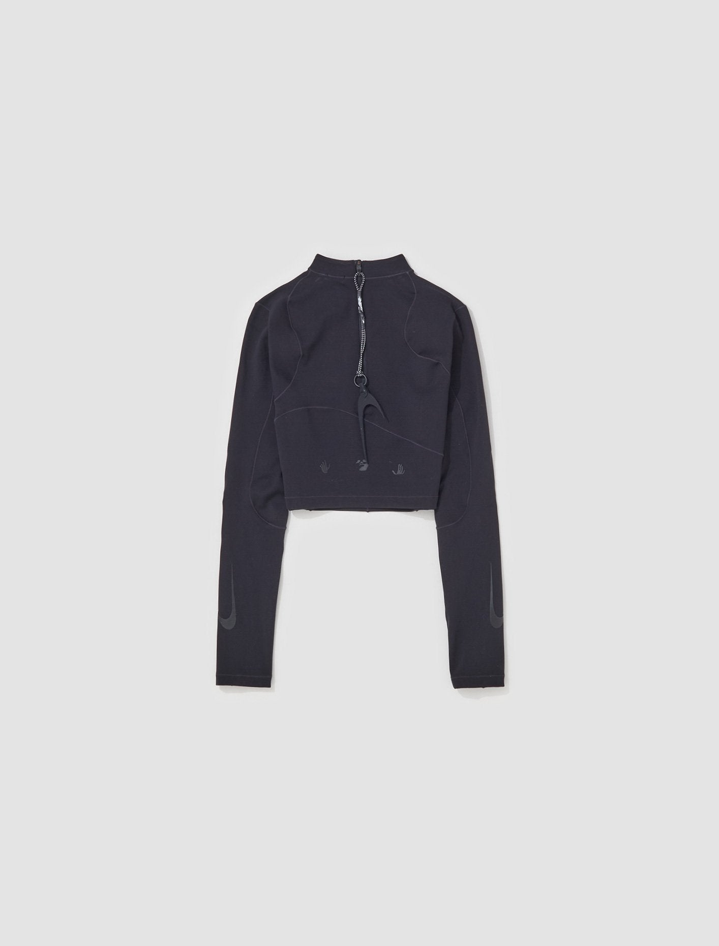 x Off-White Dri-FIT Long Sleeve Top in Black