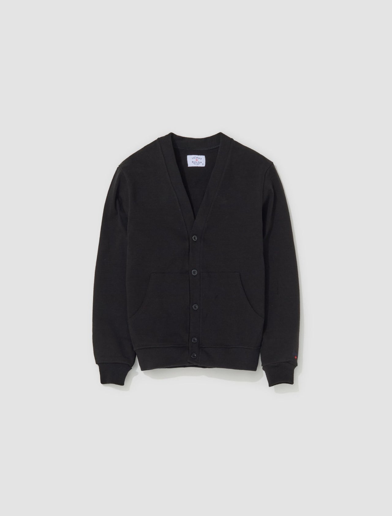 x The Cure Rugby Cardigan in Black