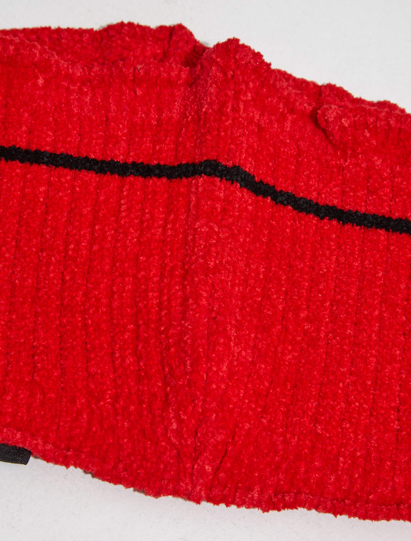 Knit Bandeau Top in Red