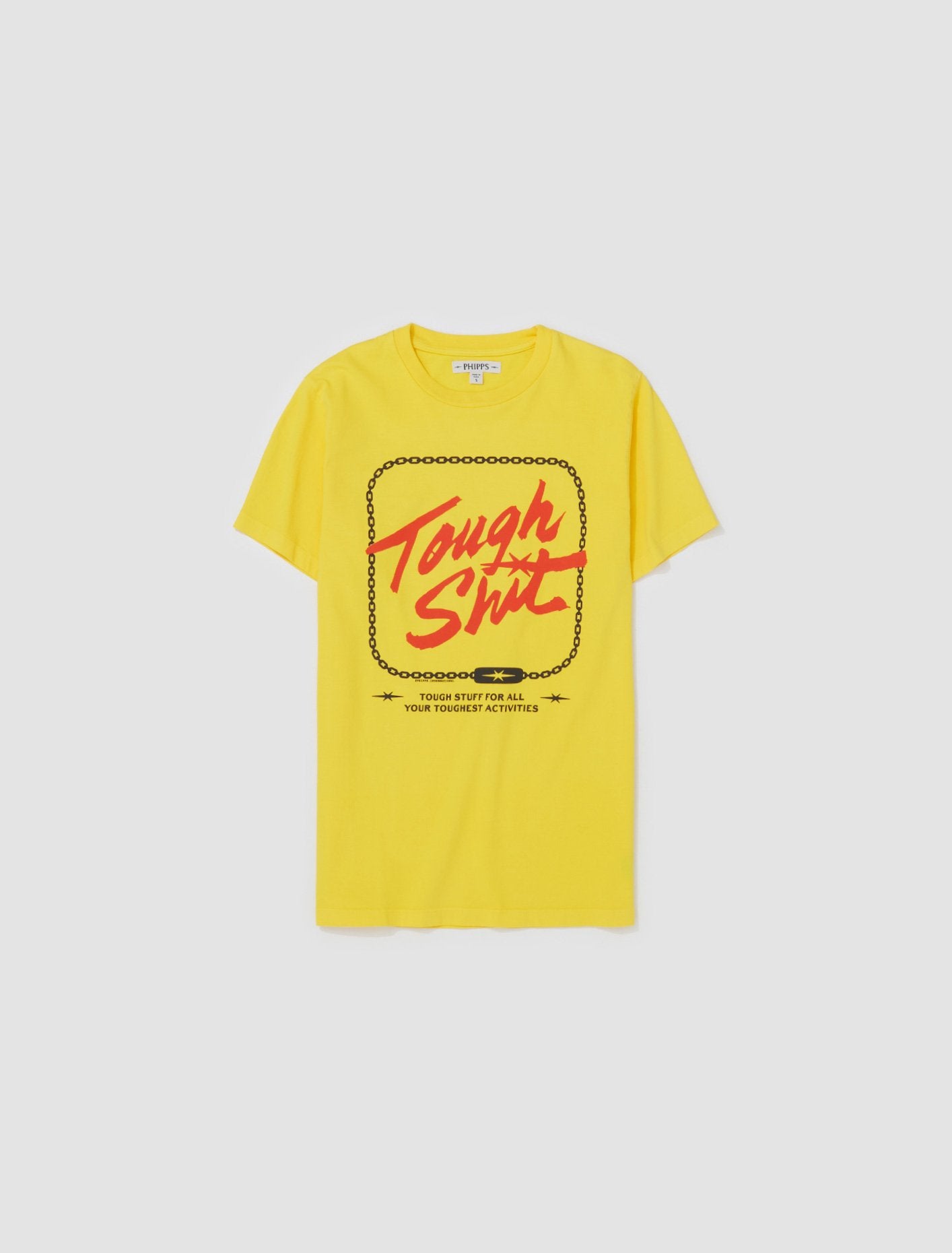 Phipps Tough Shit T-Shirt in Yellow PHFW23-N002D – Voo Store