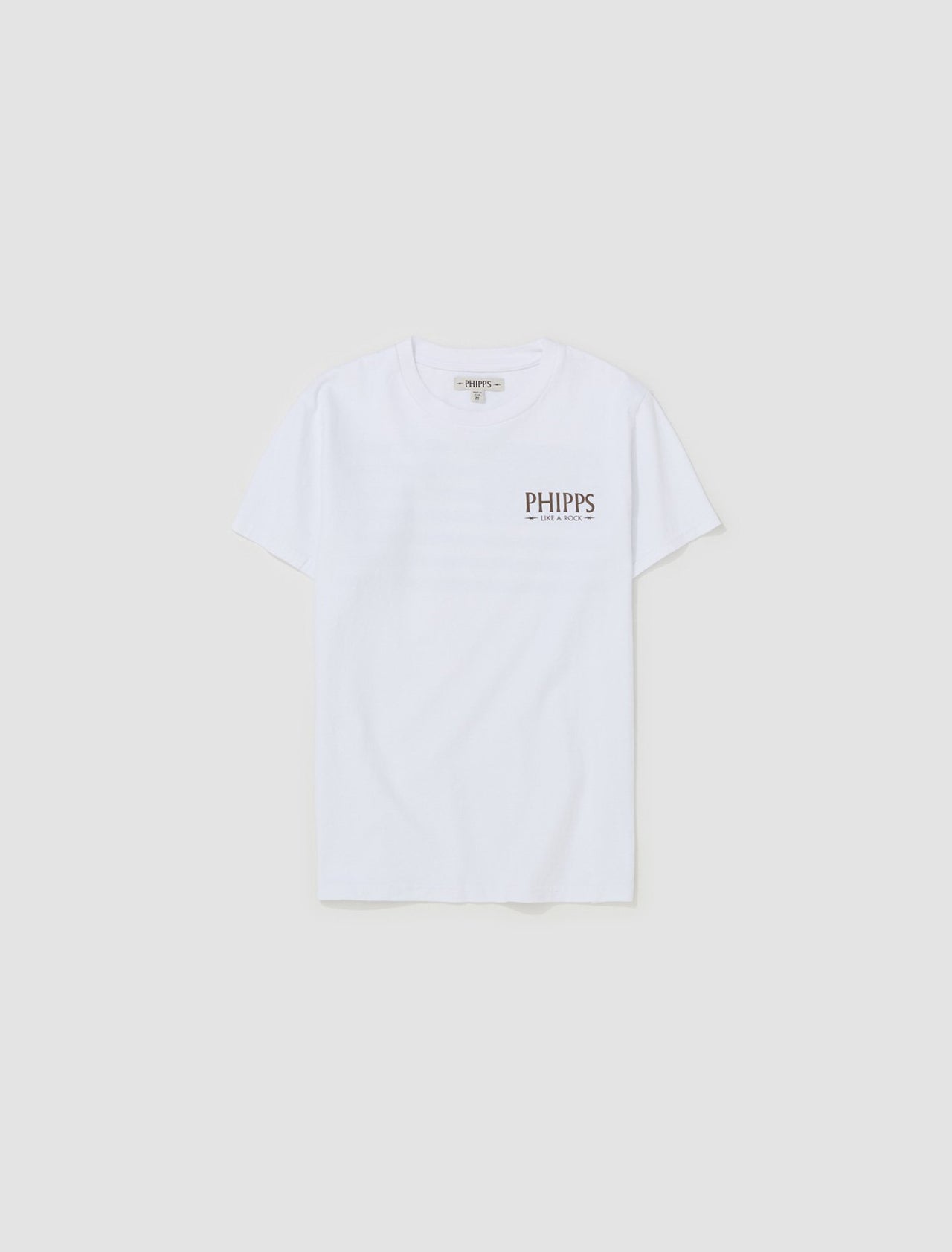 Like a Rock T-Shirt in White