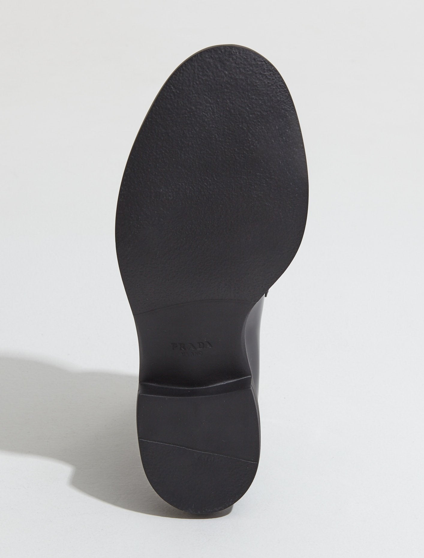 Chocolate Patent Leather Loafers in Black