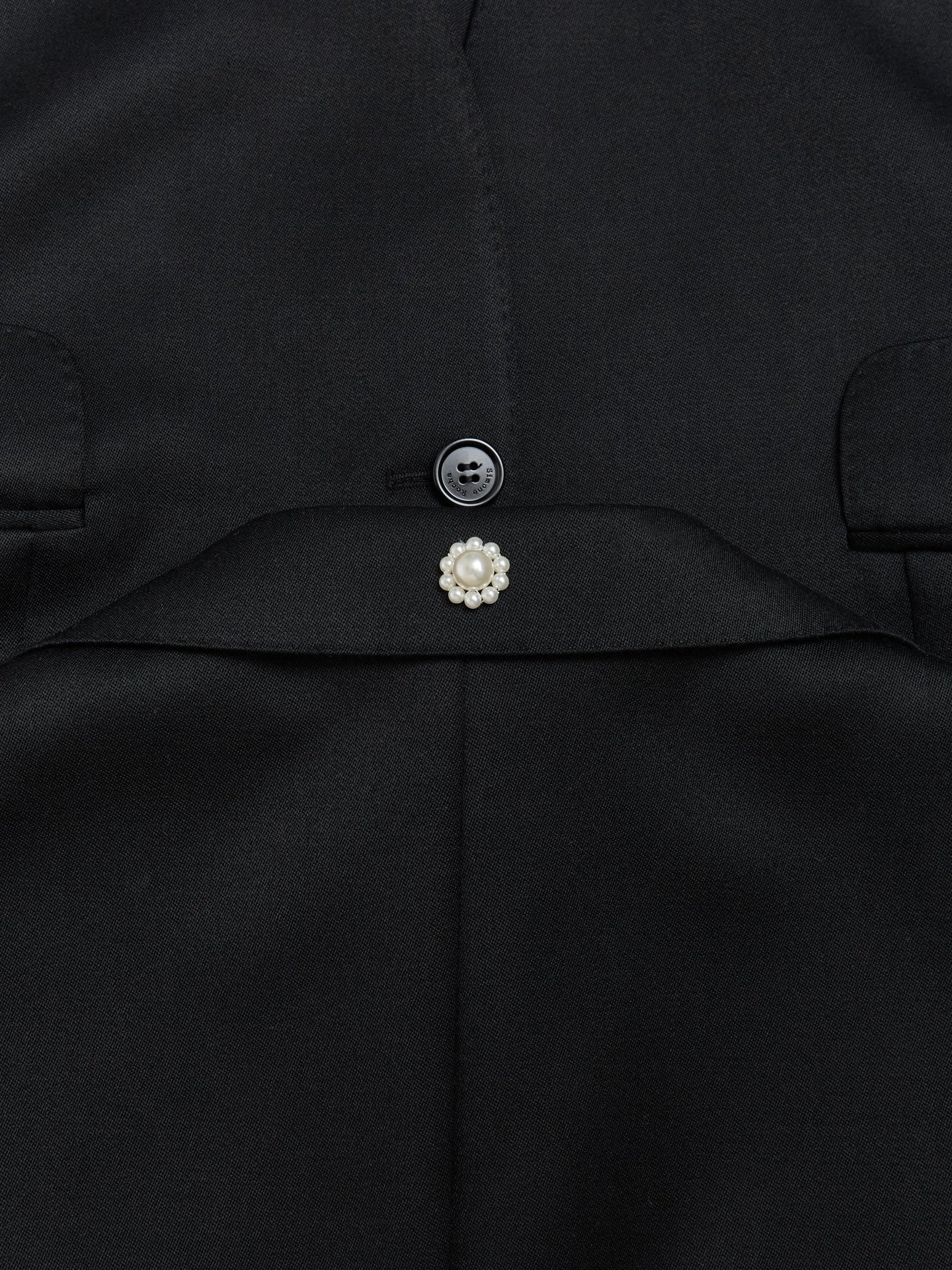 Plunge Jacket in Black