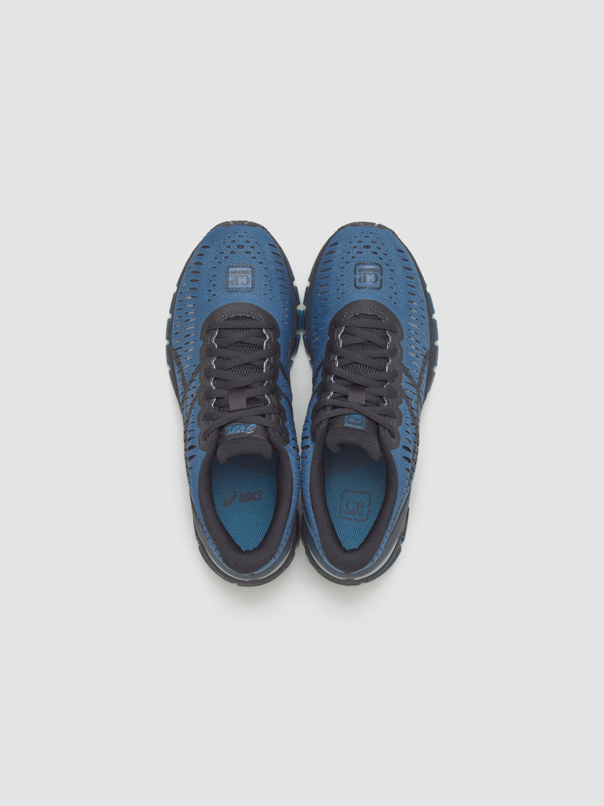 x C.P. Company GEL-QUANTUM 360 I Sneaker in Moroccan Blue & Caviar
