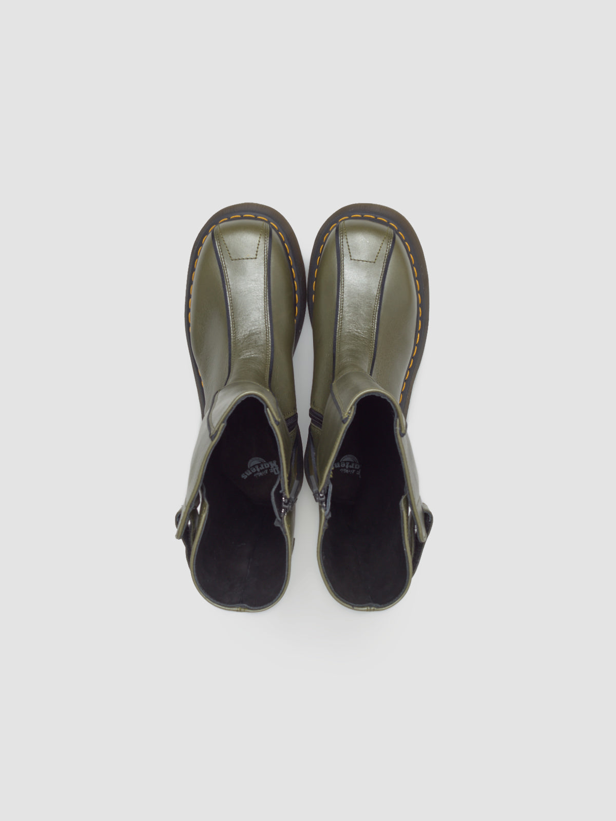 Buzz Hi Boots in Olive Green