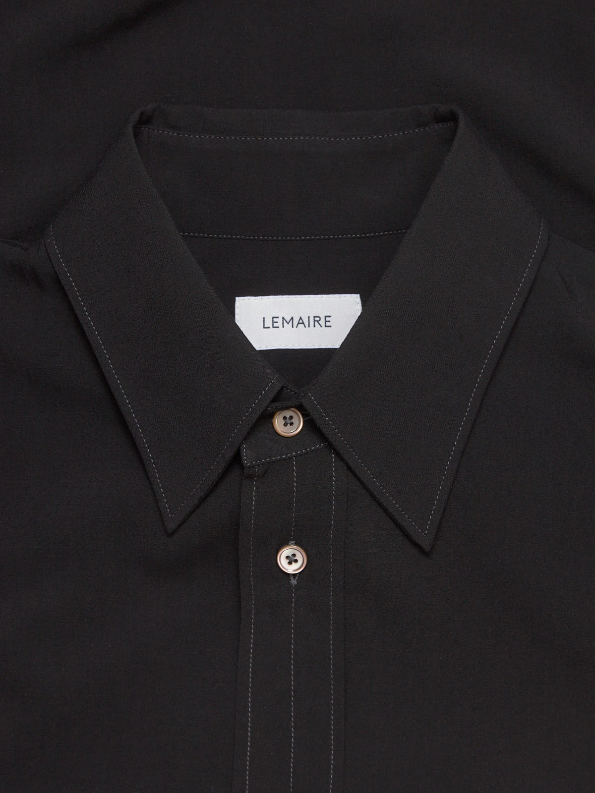 Relaxed Shirt in Caviar