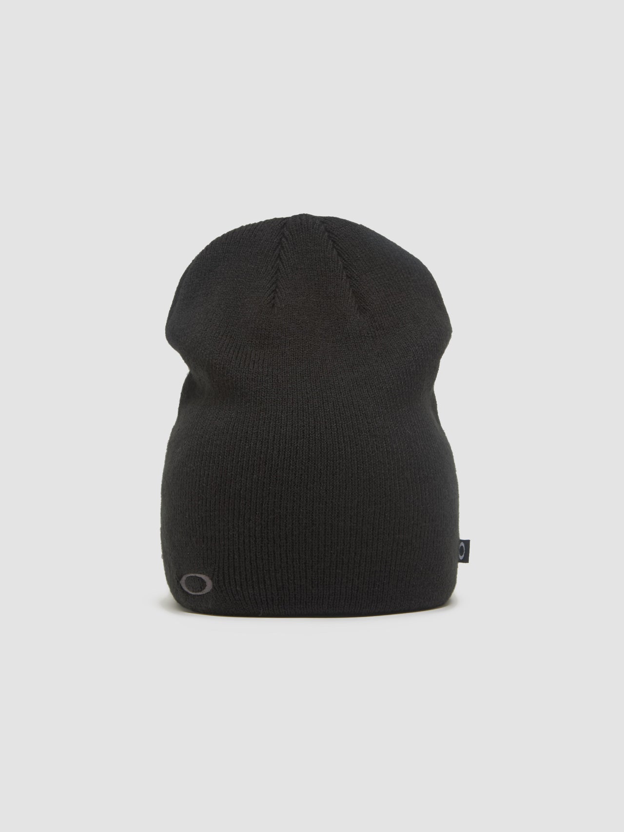 Fine Knit Beanie in Blackout