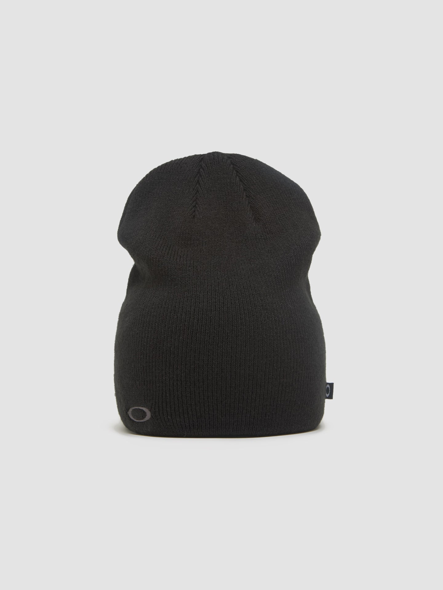 Fine Knit Beanie in Blackout