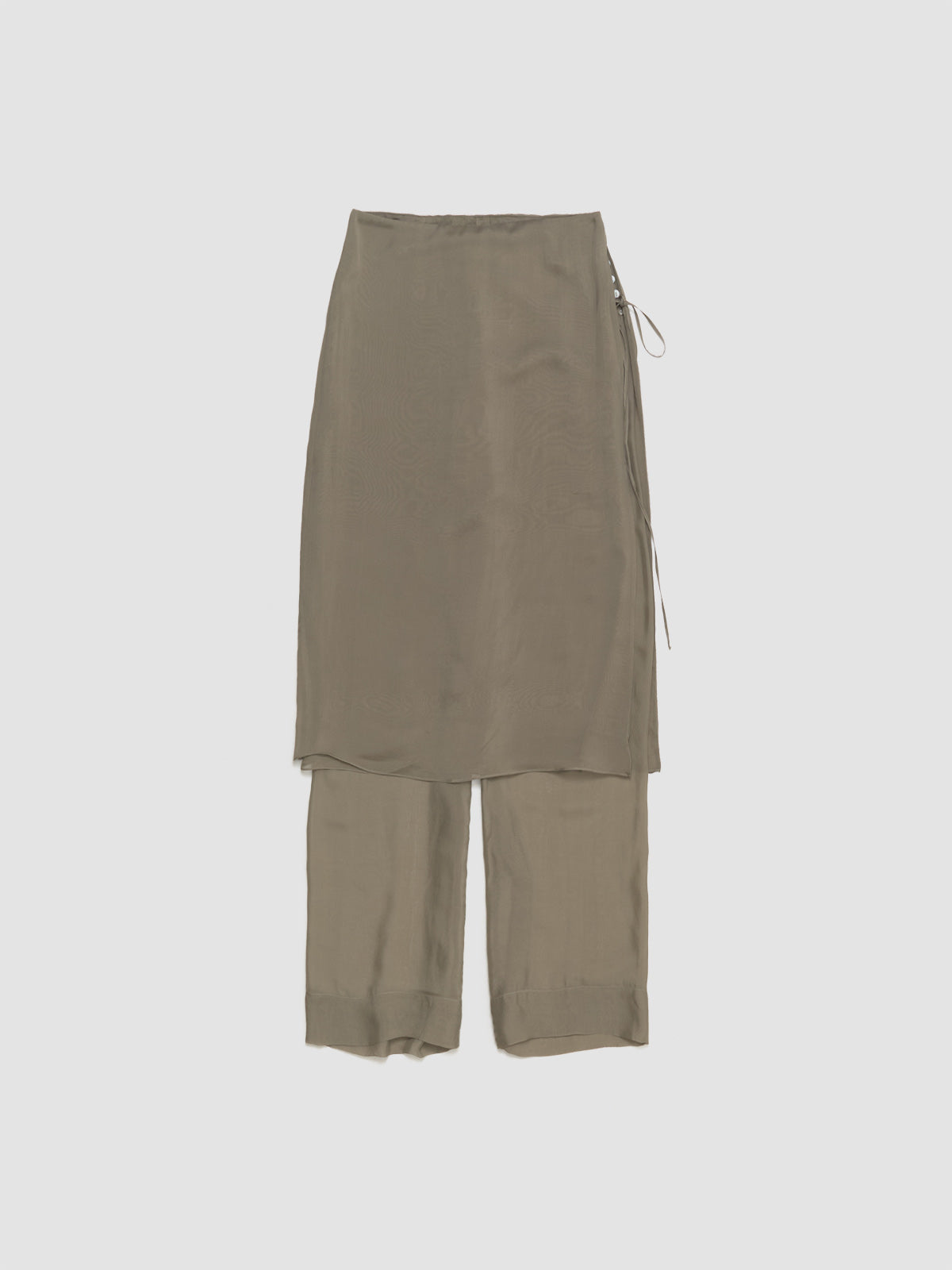 Low Silk Archive Pants in Khaki