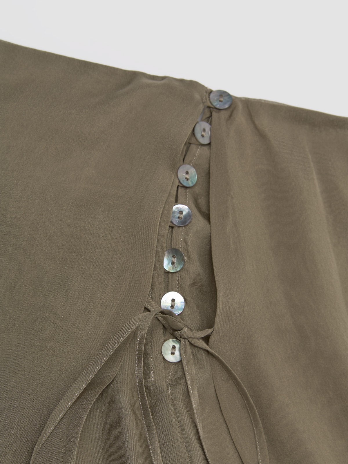 Low Silk Archive Pants in Khaki