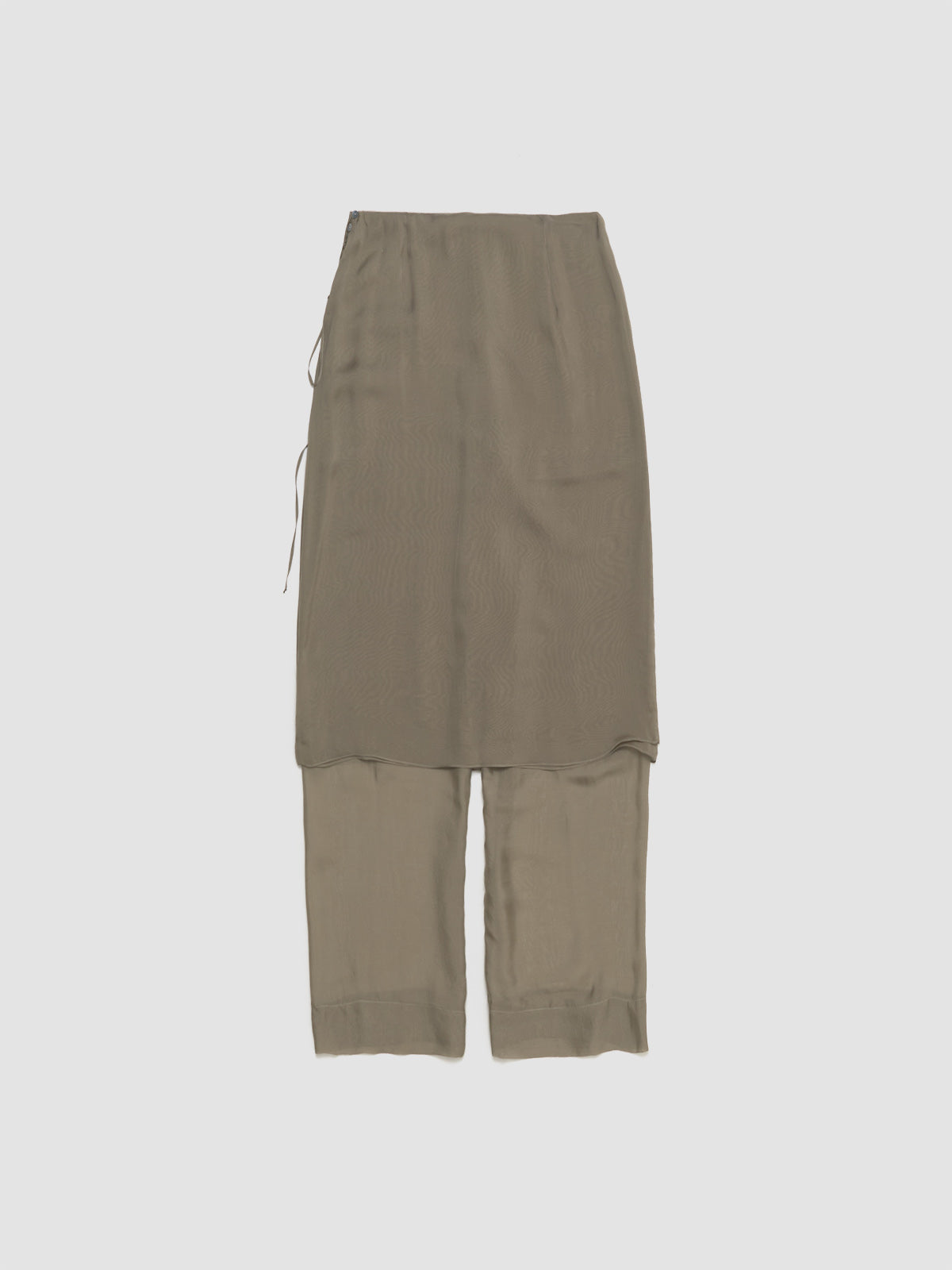 Low Silk Archive Pants in Khaki
