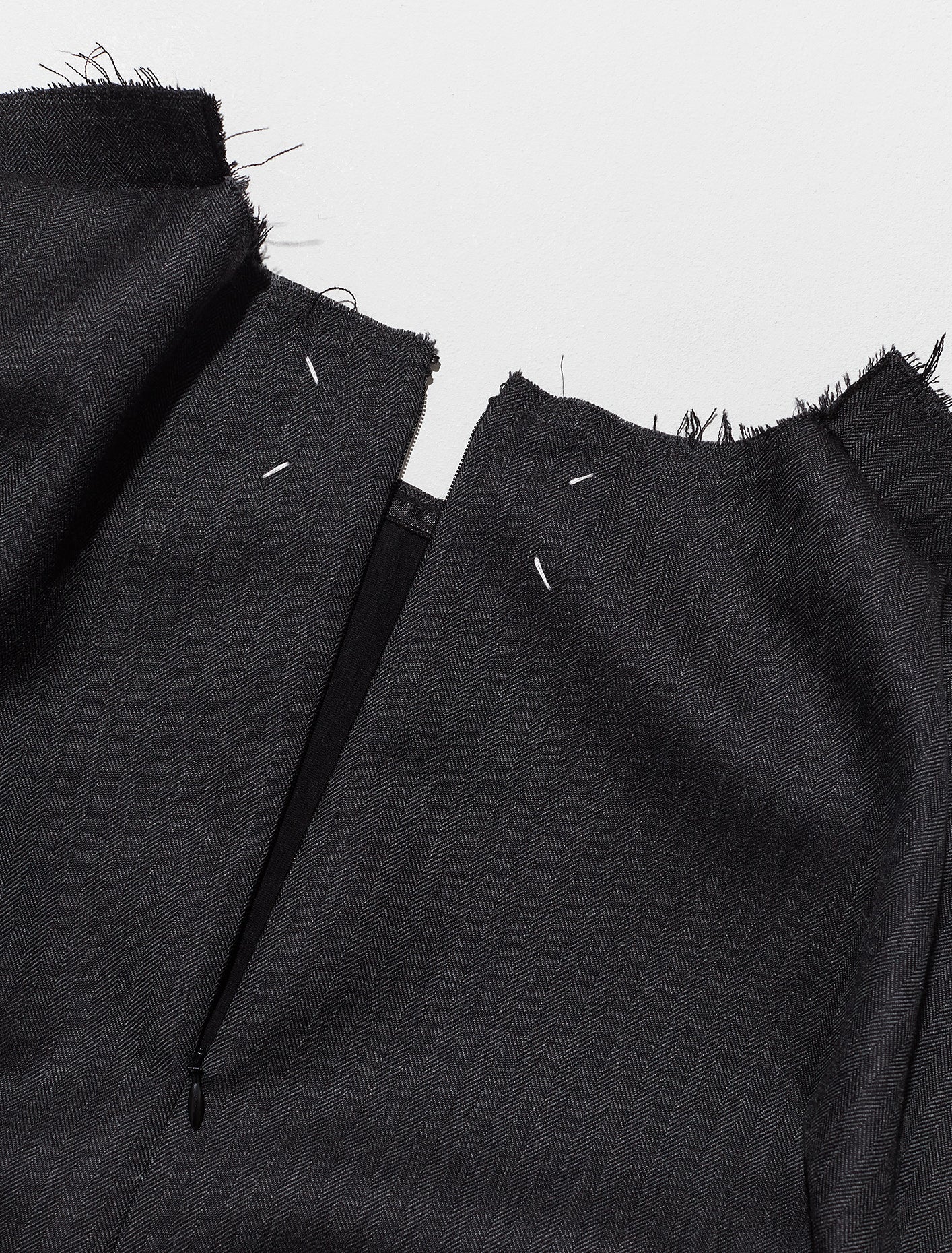 Deconstructed Dress in Grey