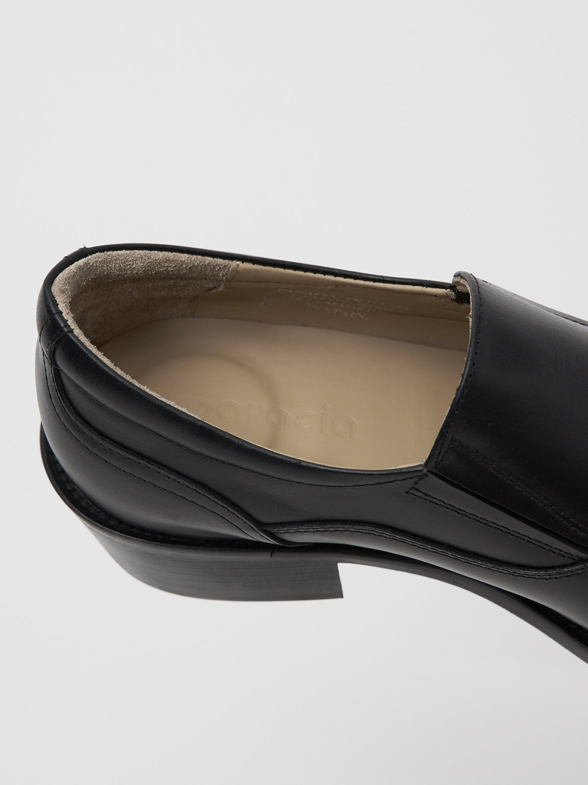 Pedal Pull-up Loafers in Black