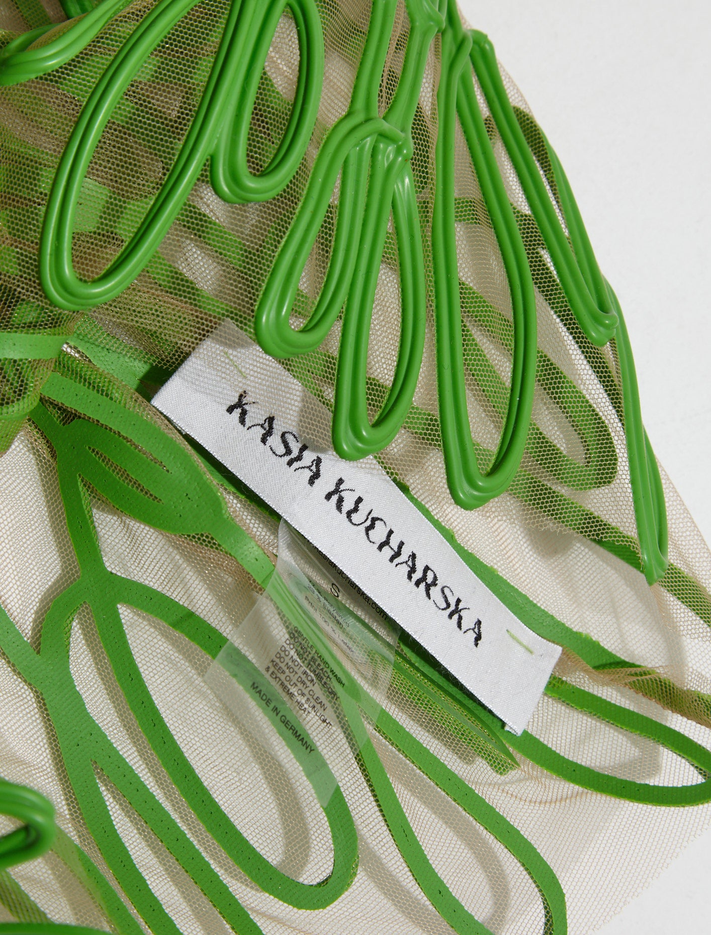 Big Print Shorts in Green