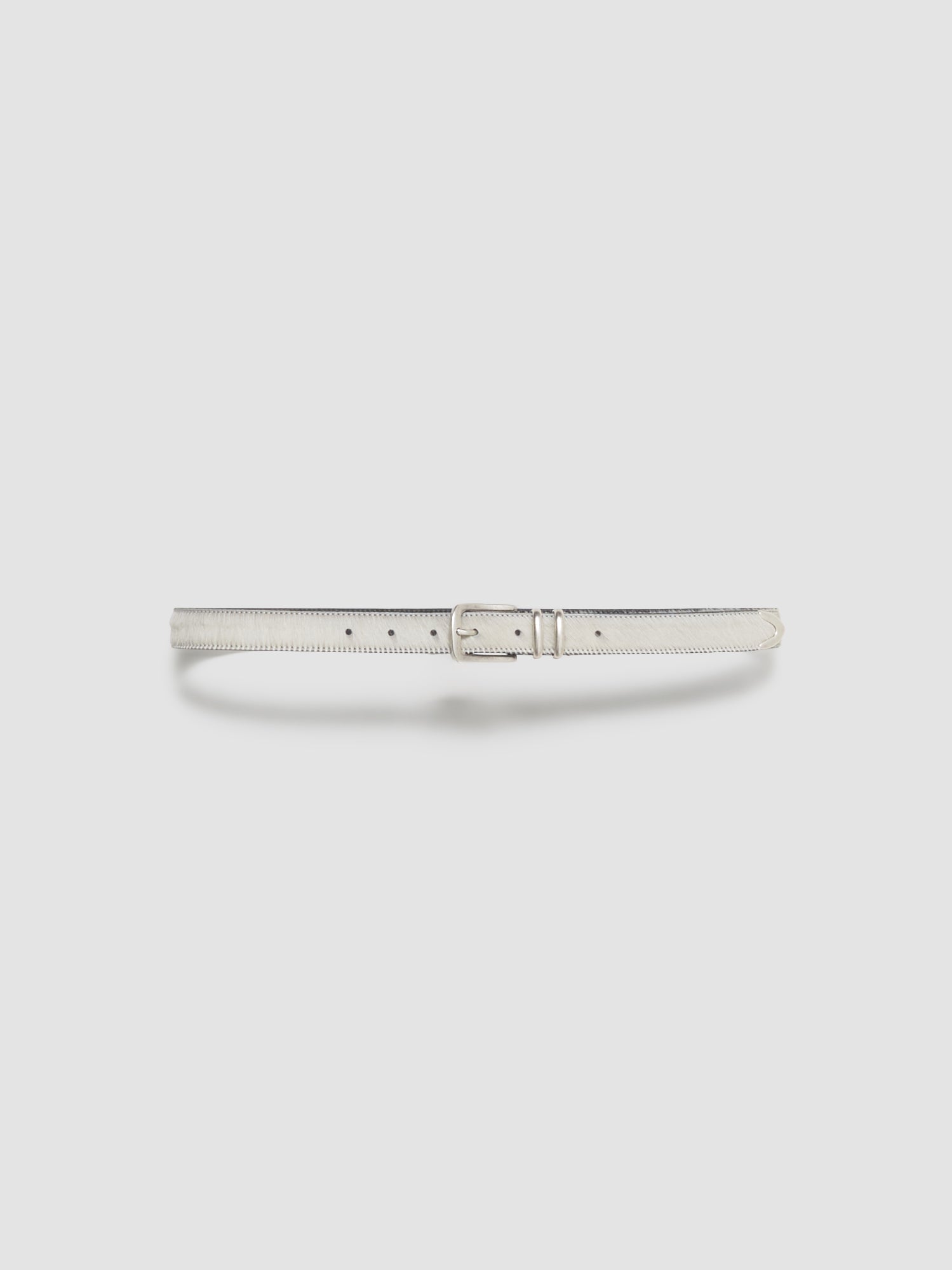M2433 Pony Belt in White