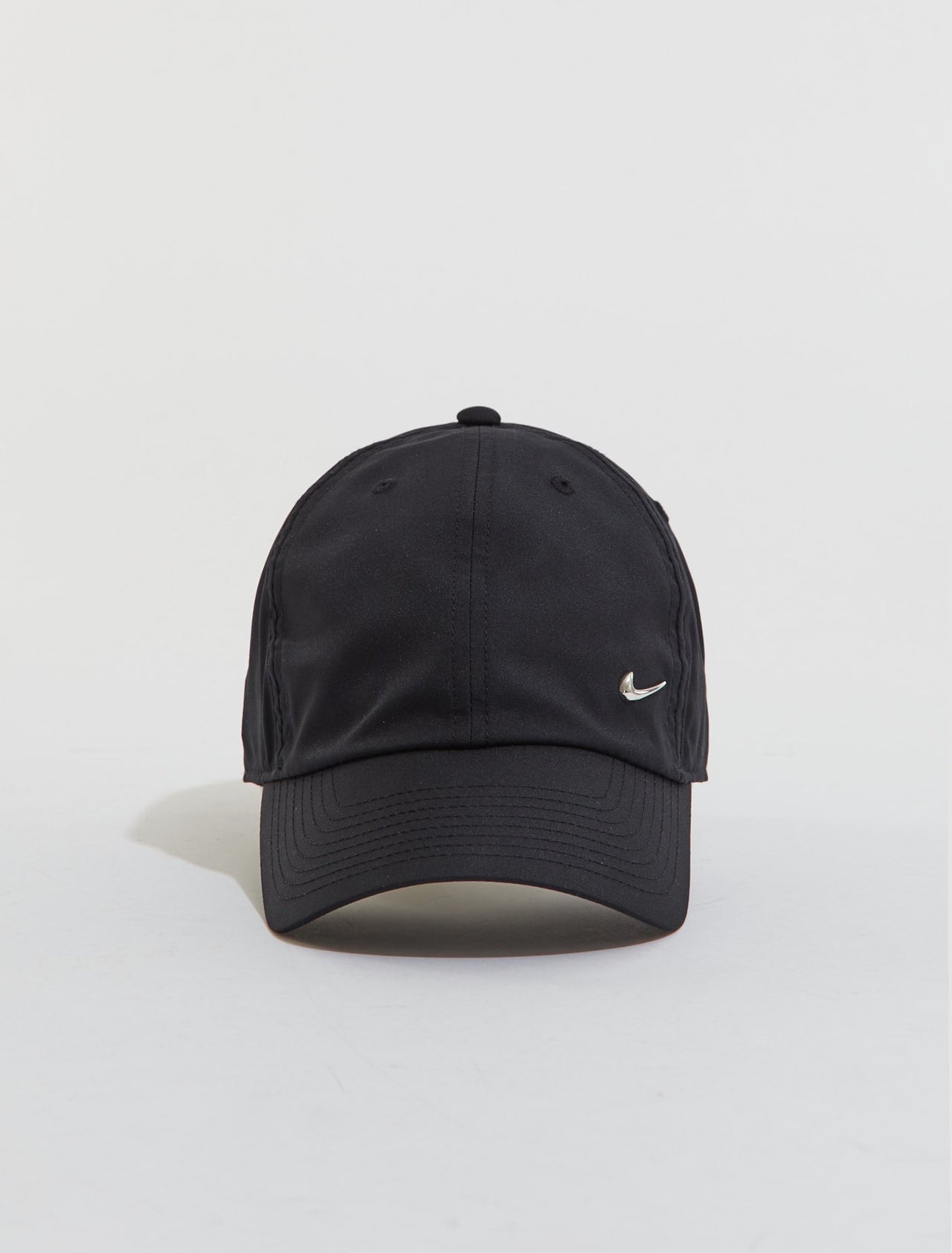 Heritage 86 Cap with Metal Swoosh in Black