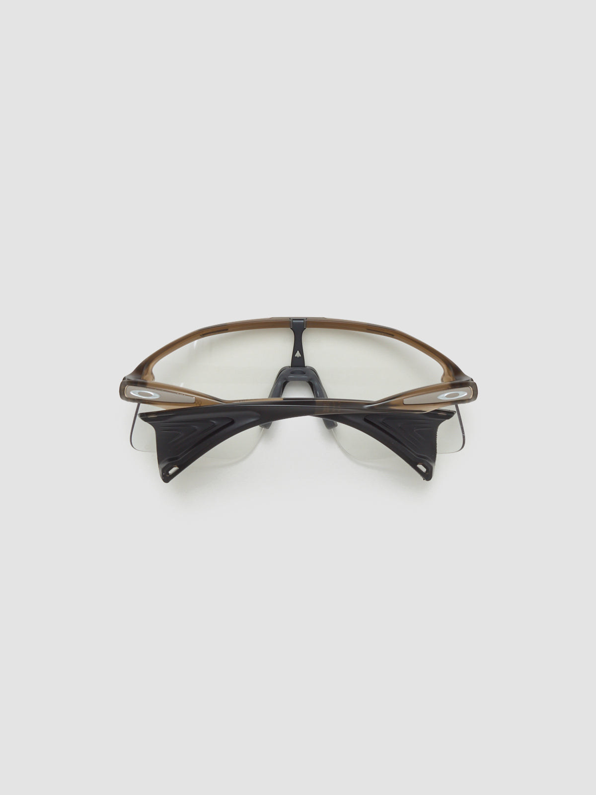 x Satisfy Stunt Devil in Matte Brown with Clear Lenses