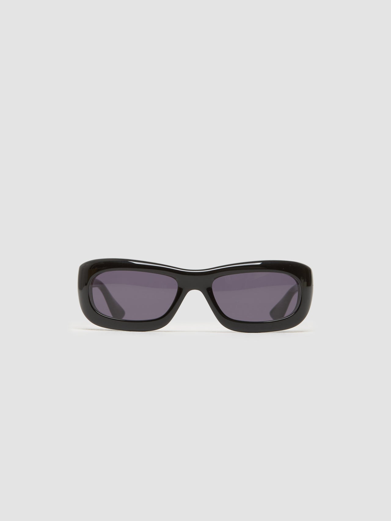 Ghaib Sunglasses in Black with Black Lenses