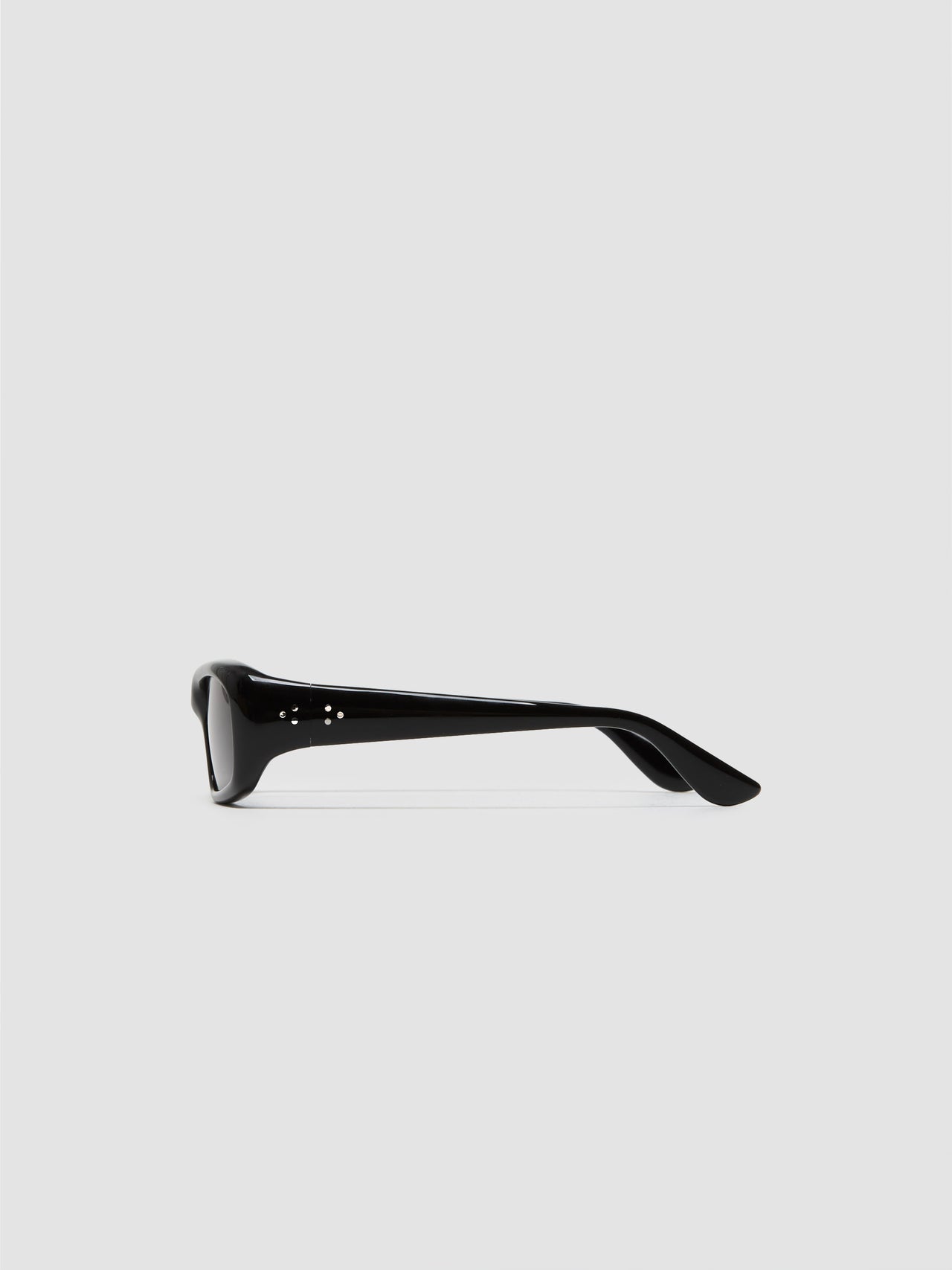 Mektoub Sunglasses in Black with Black Lenses