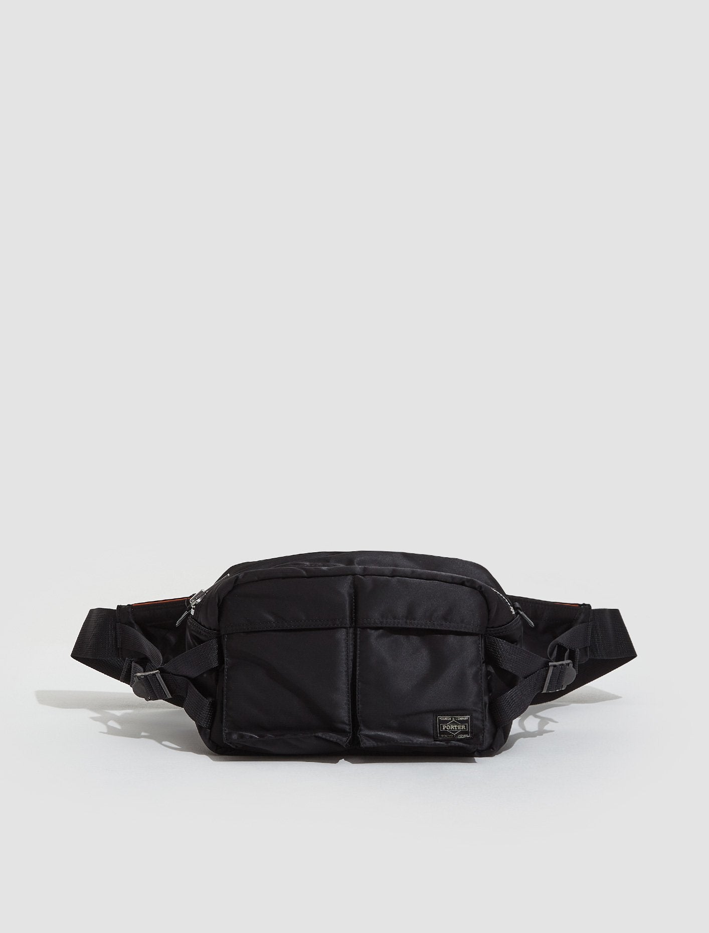Porter-Yoshida Tanker Waist Bag in Black 622-78302-10