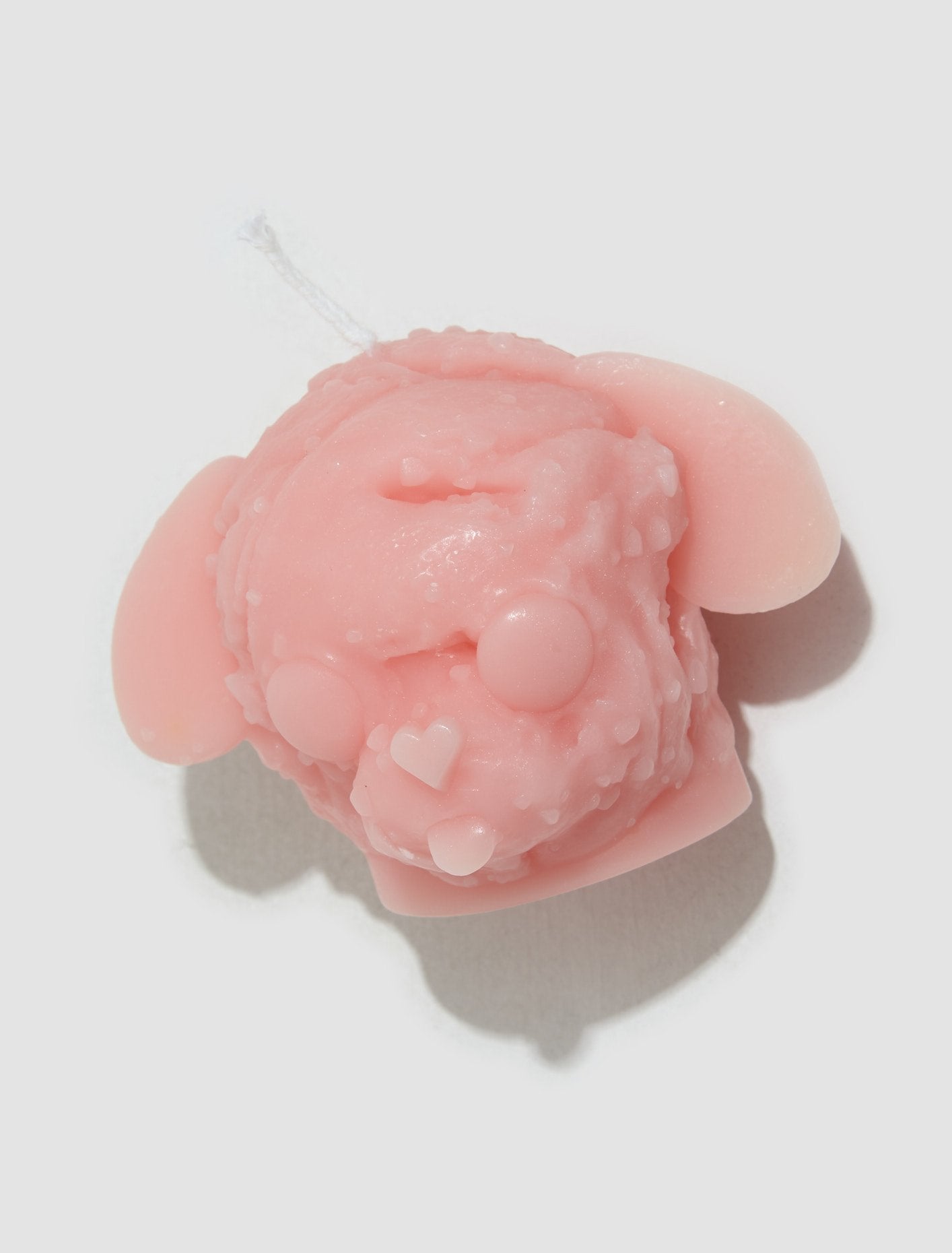 Cool Dog Candle in Pink