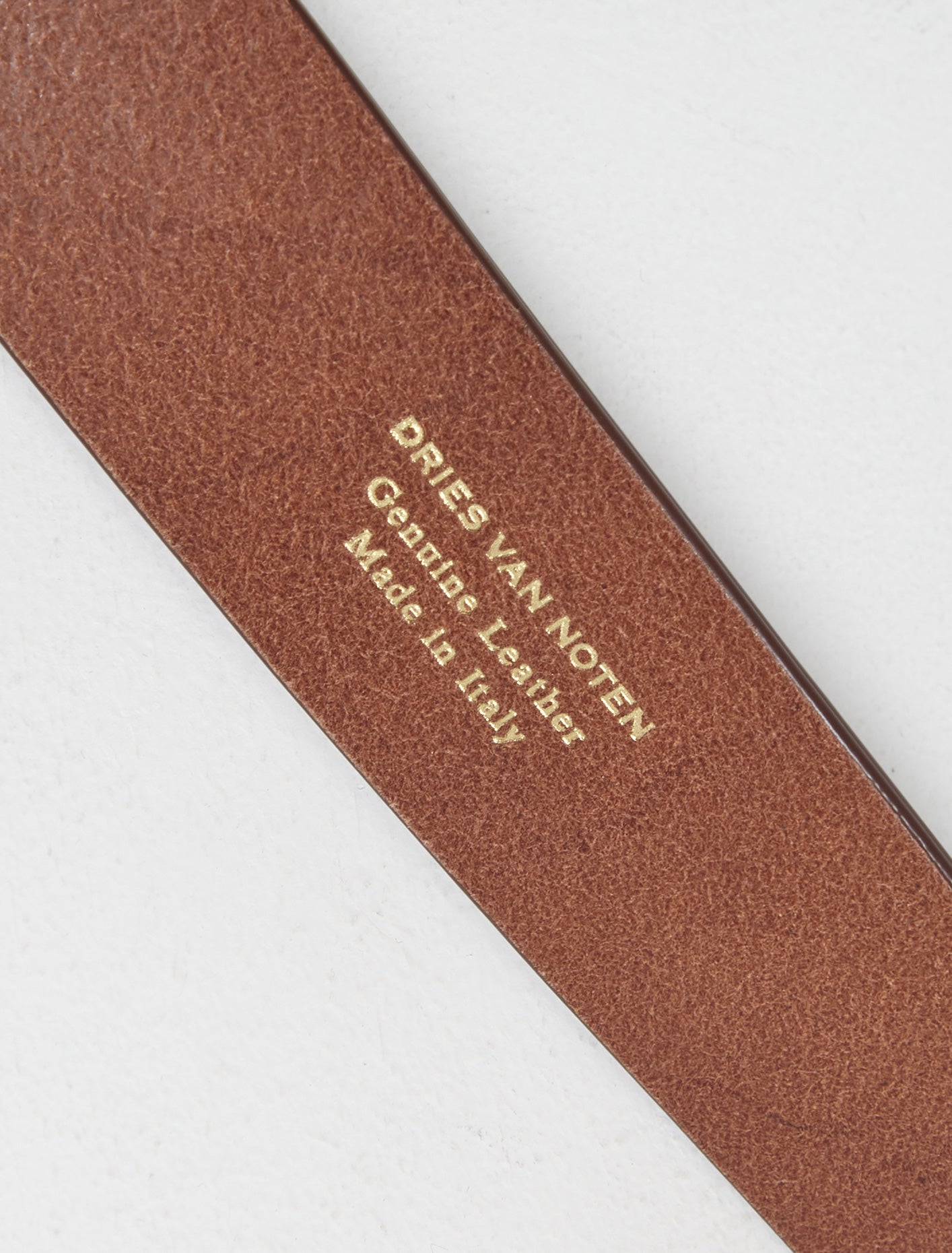 Metal Eyelet Belt in Tan