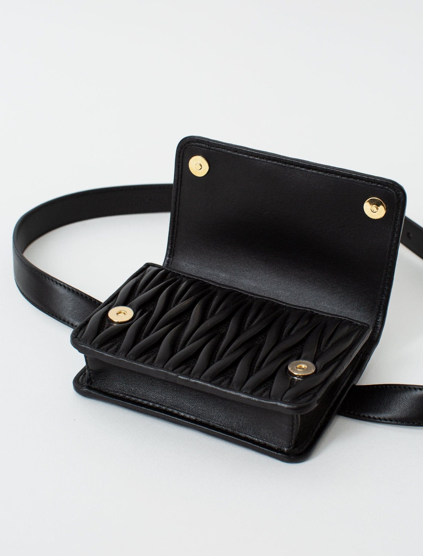 Matelasse Mini Belt Bag