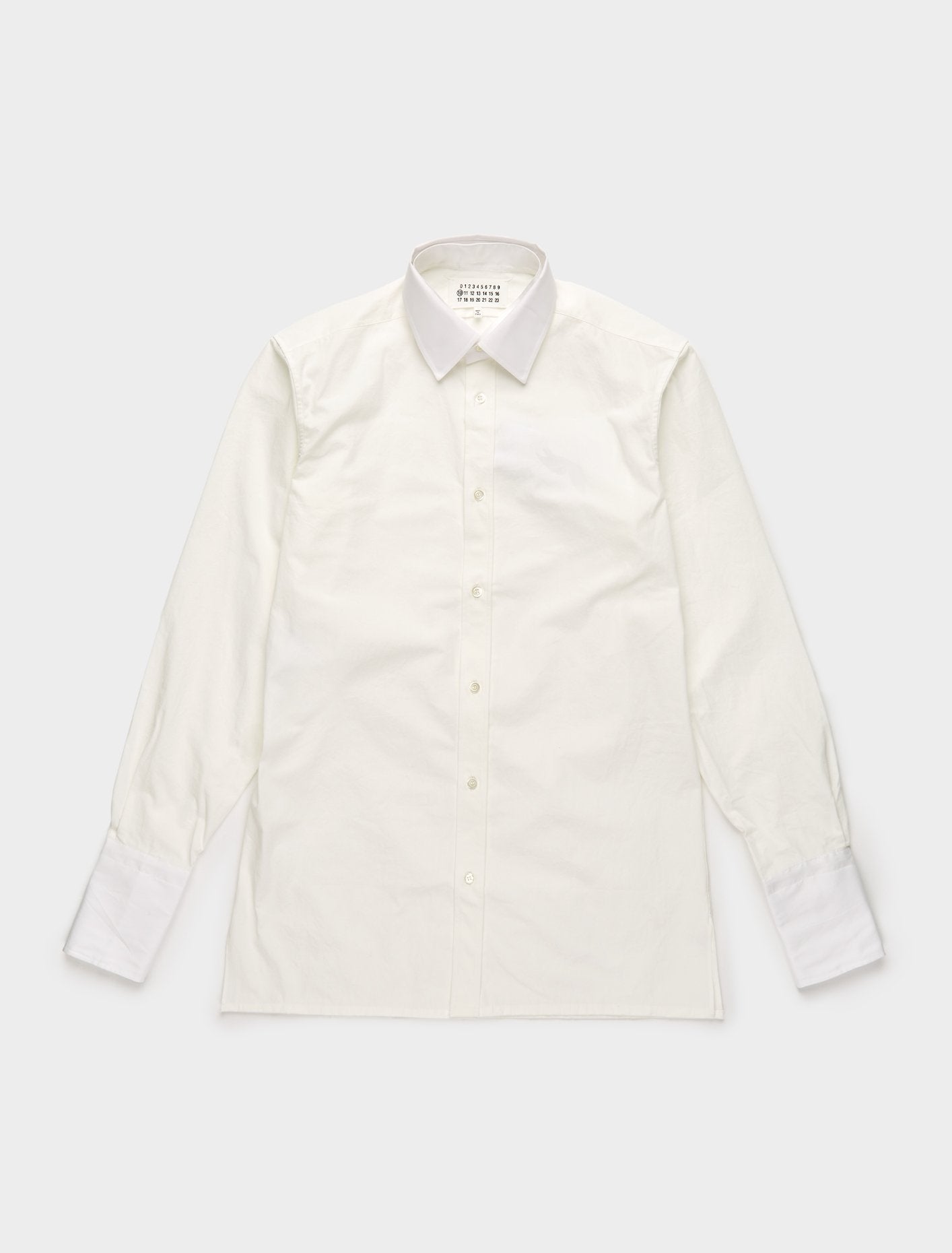 Cotton Shirt in Off White