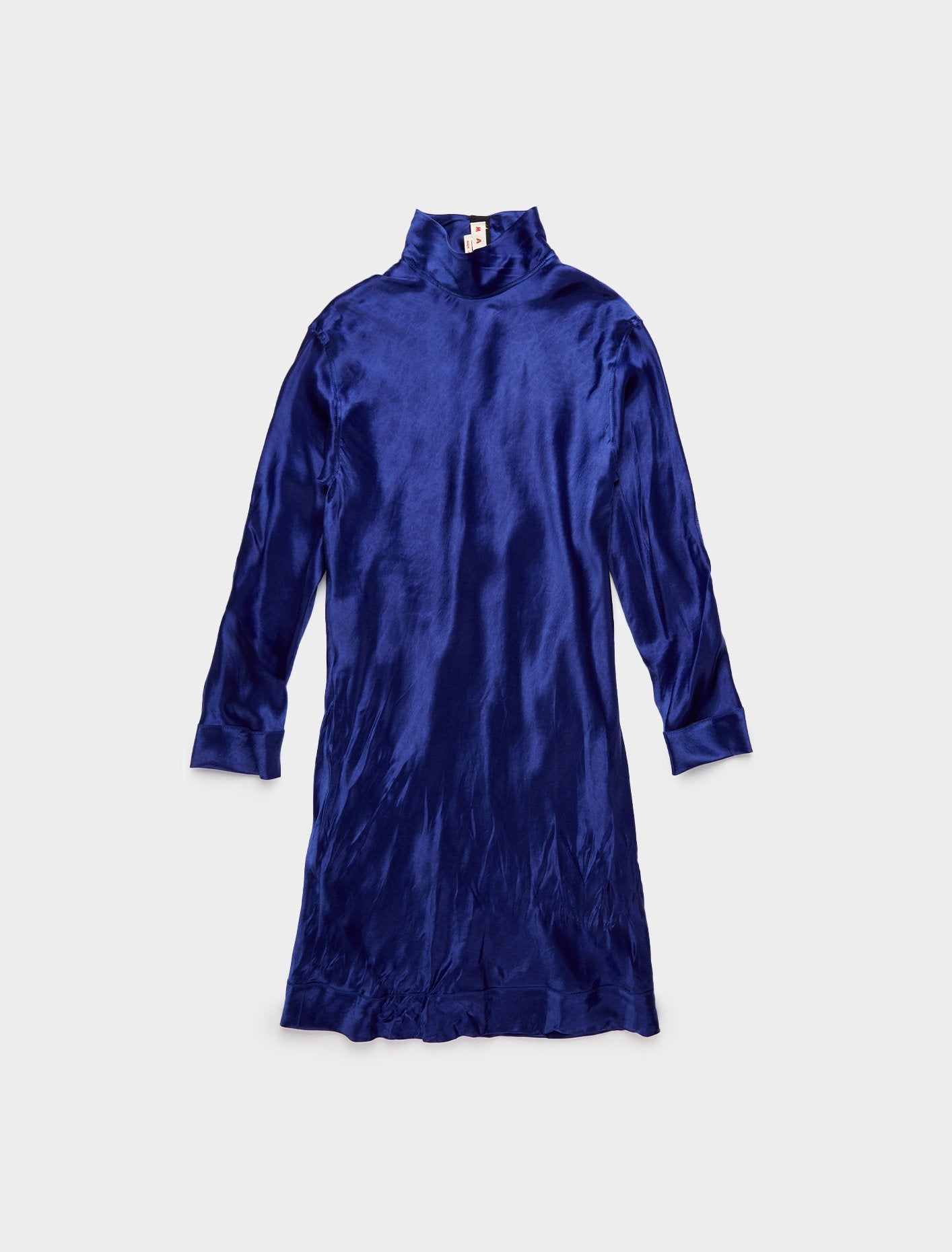 High Neck Long Sleeve Dress