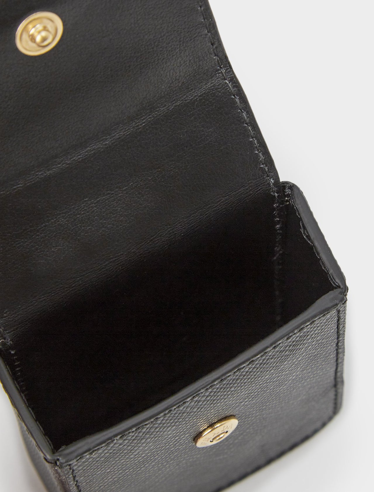 Saffiano Leather Pouch Bracelet