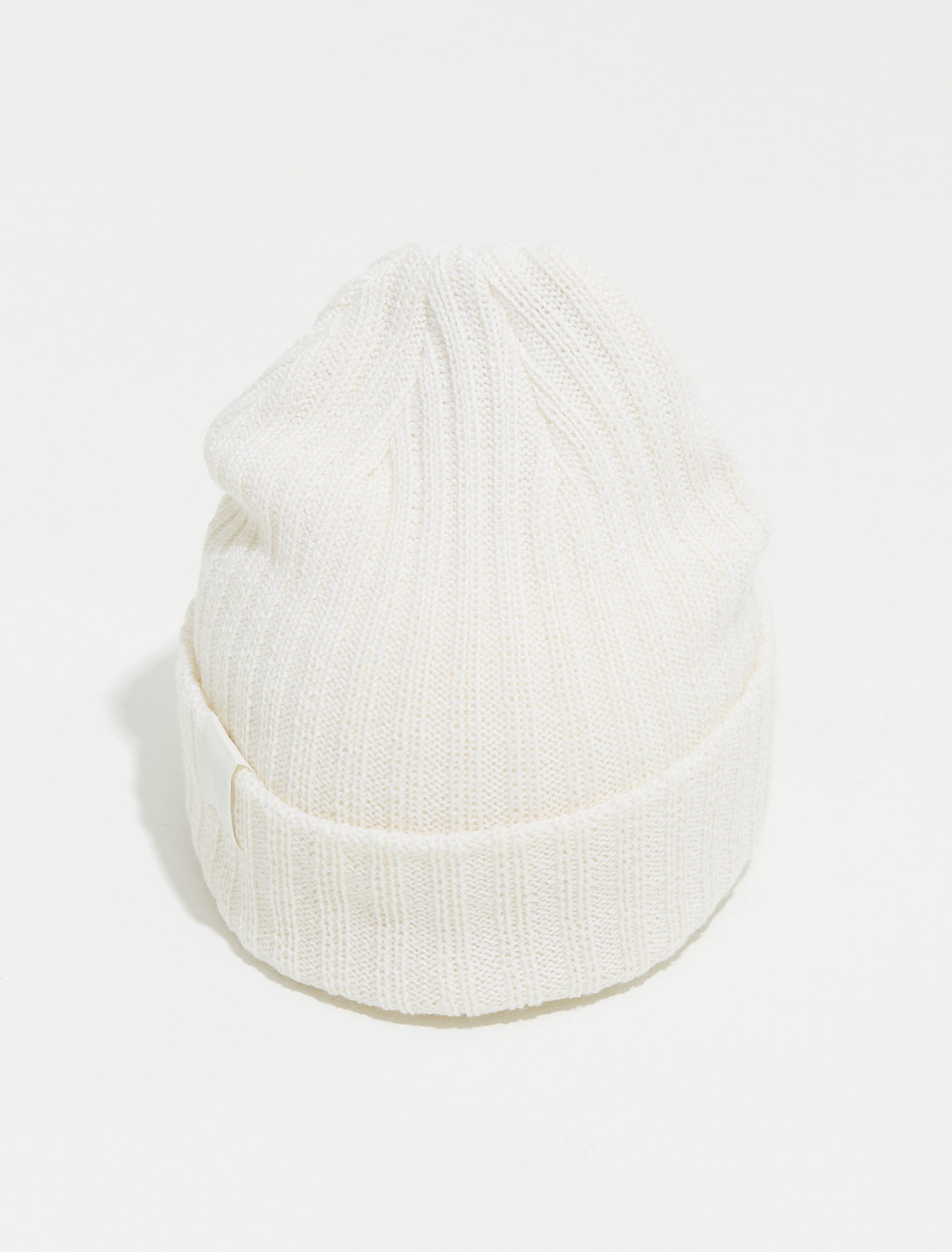 NRG Solo Swoosh Beanie in Summit White