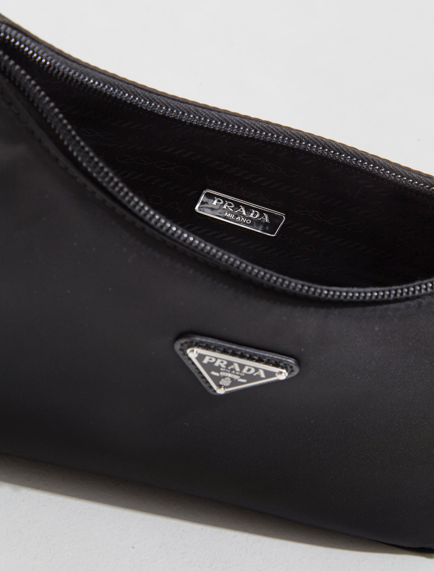 Re-Nylon Re-Edition 2000 Mini Bag in Black