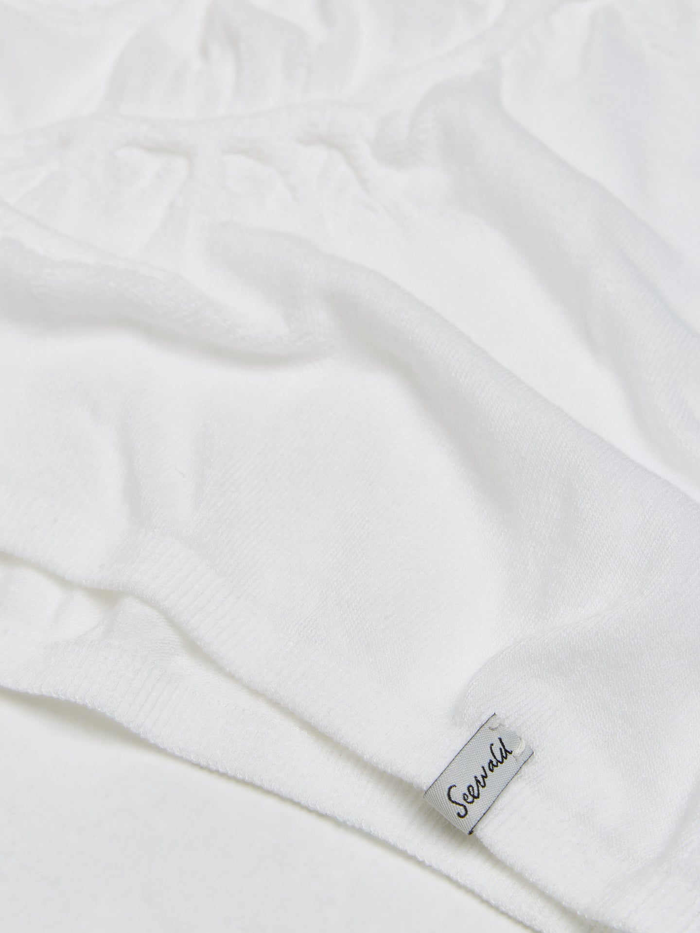 Hippocampus T-Shirt in White