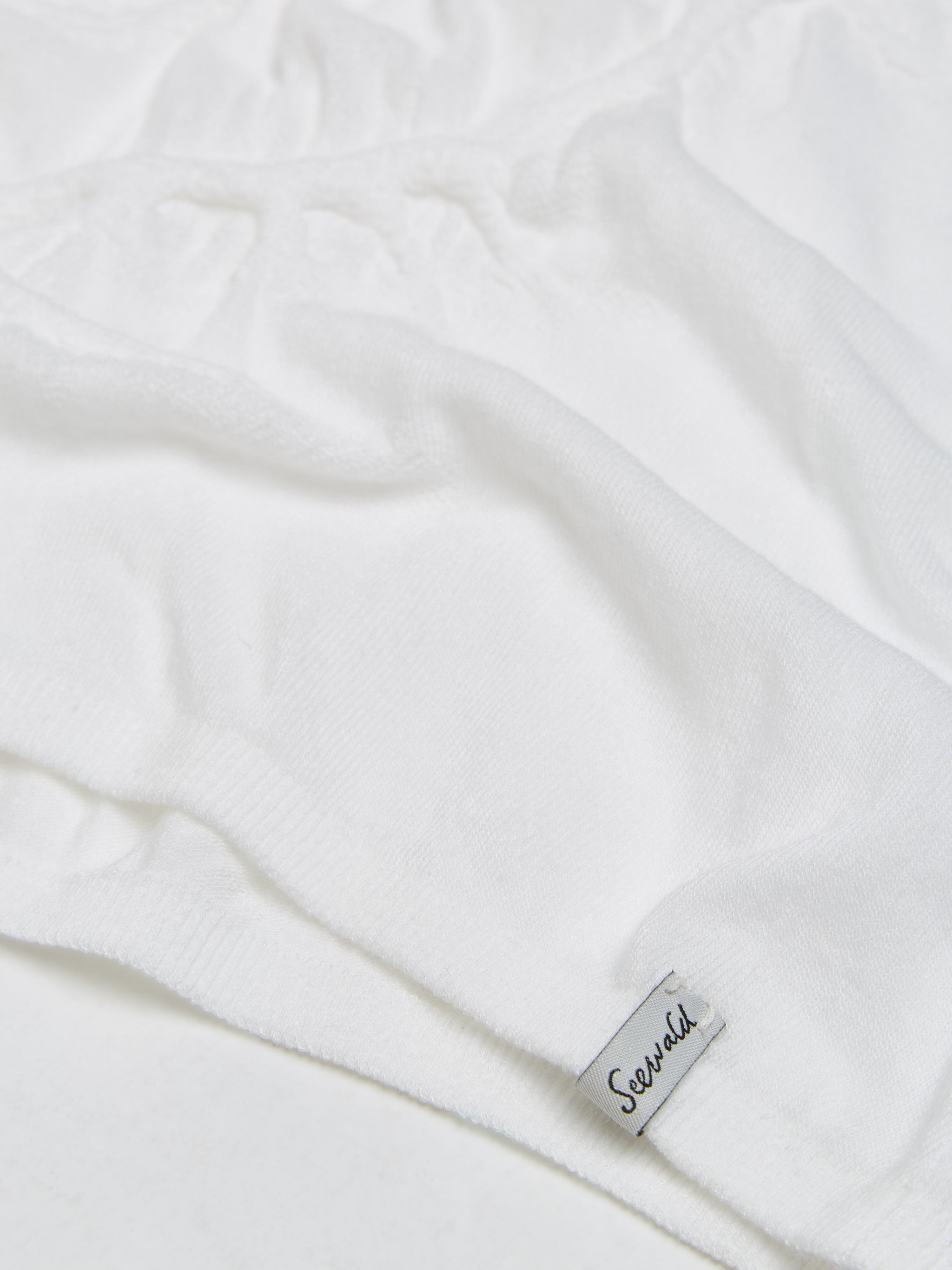 Hippocampus T-Shirt in White