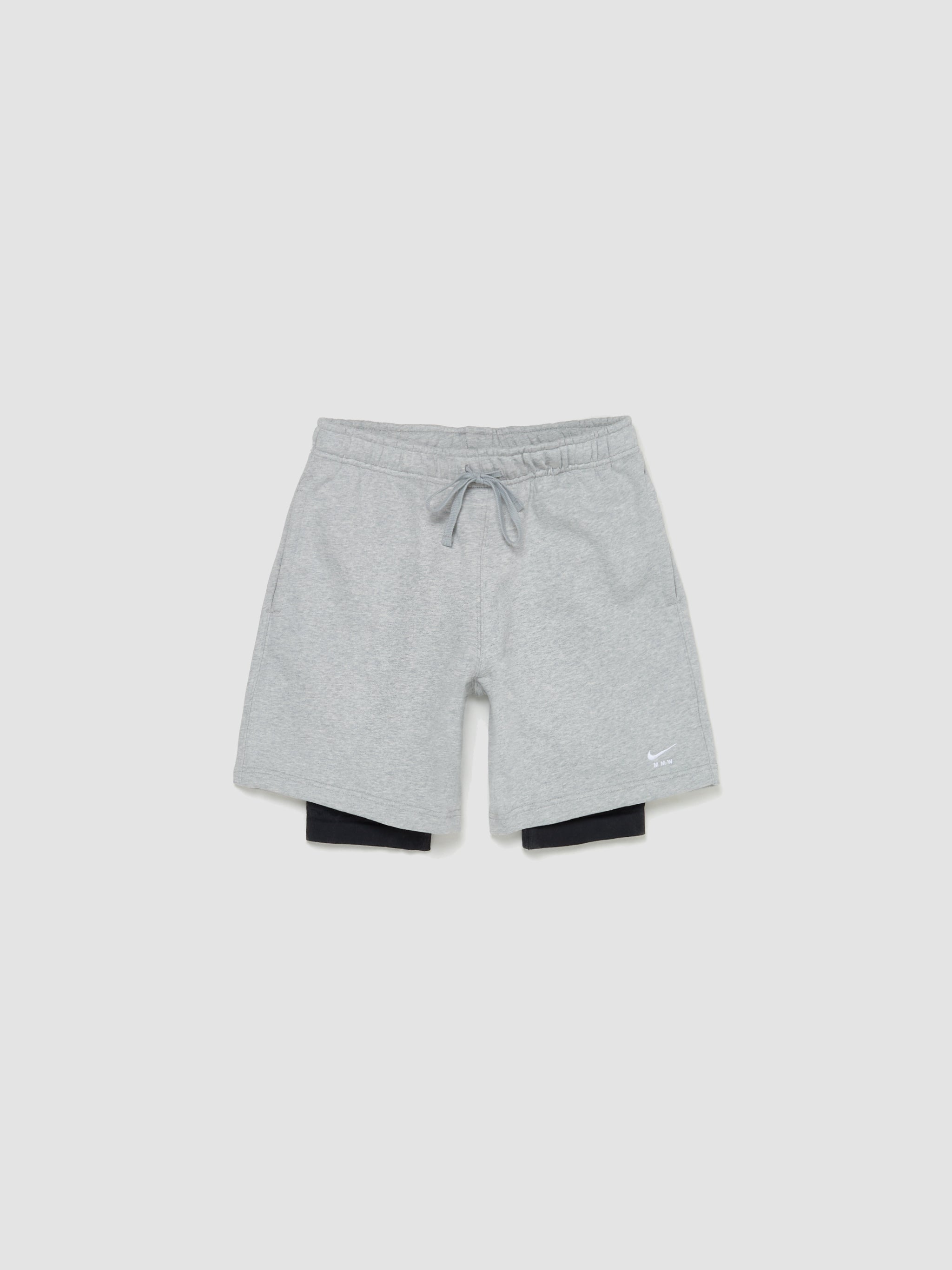 Nike x MMW Men s 3 in 1 Shorts in Grey Heather DR5353 050 Voo Store