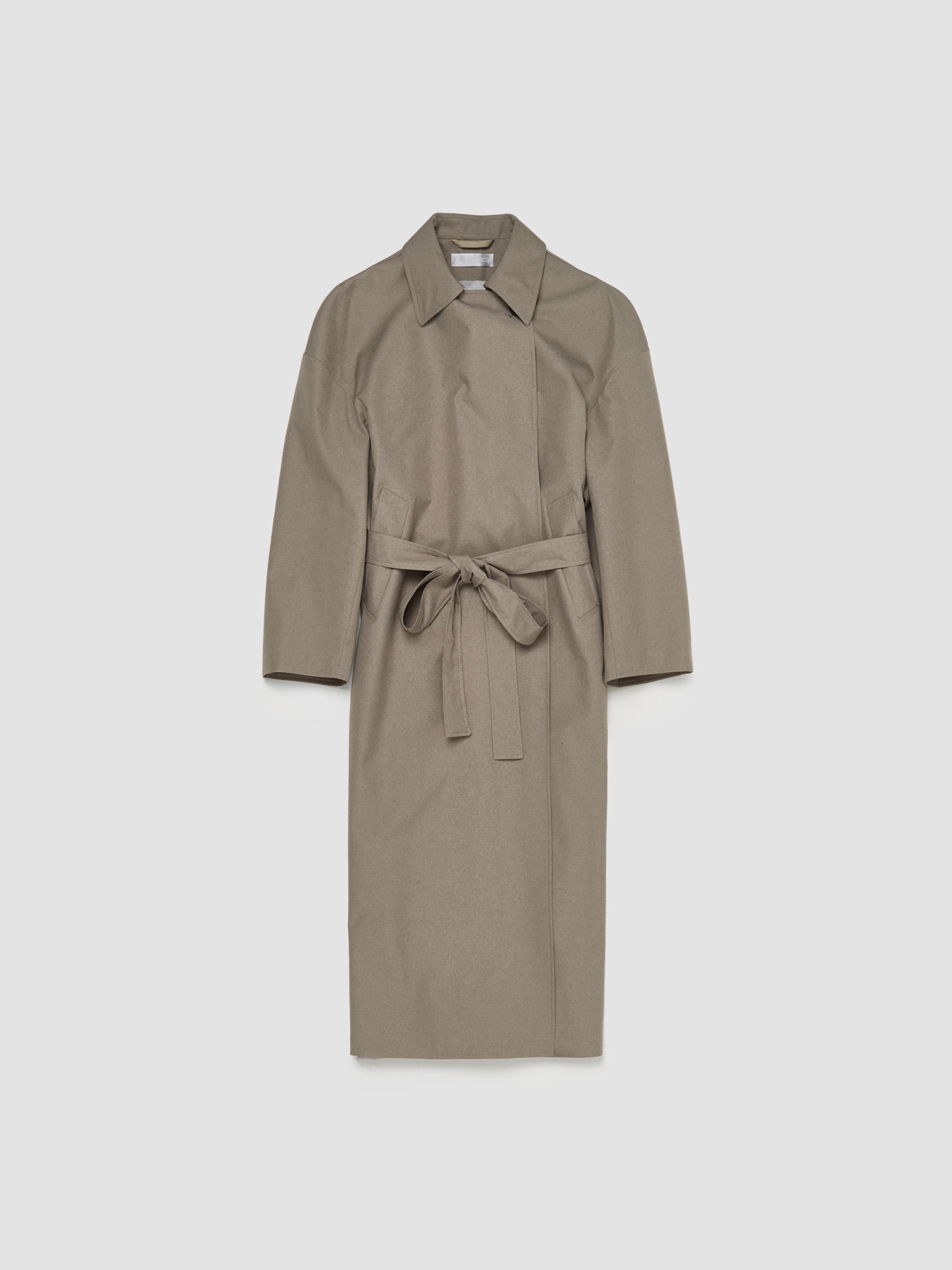 Court Mel Nylon Coat in Doubleganger Beige