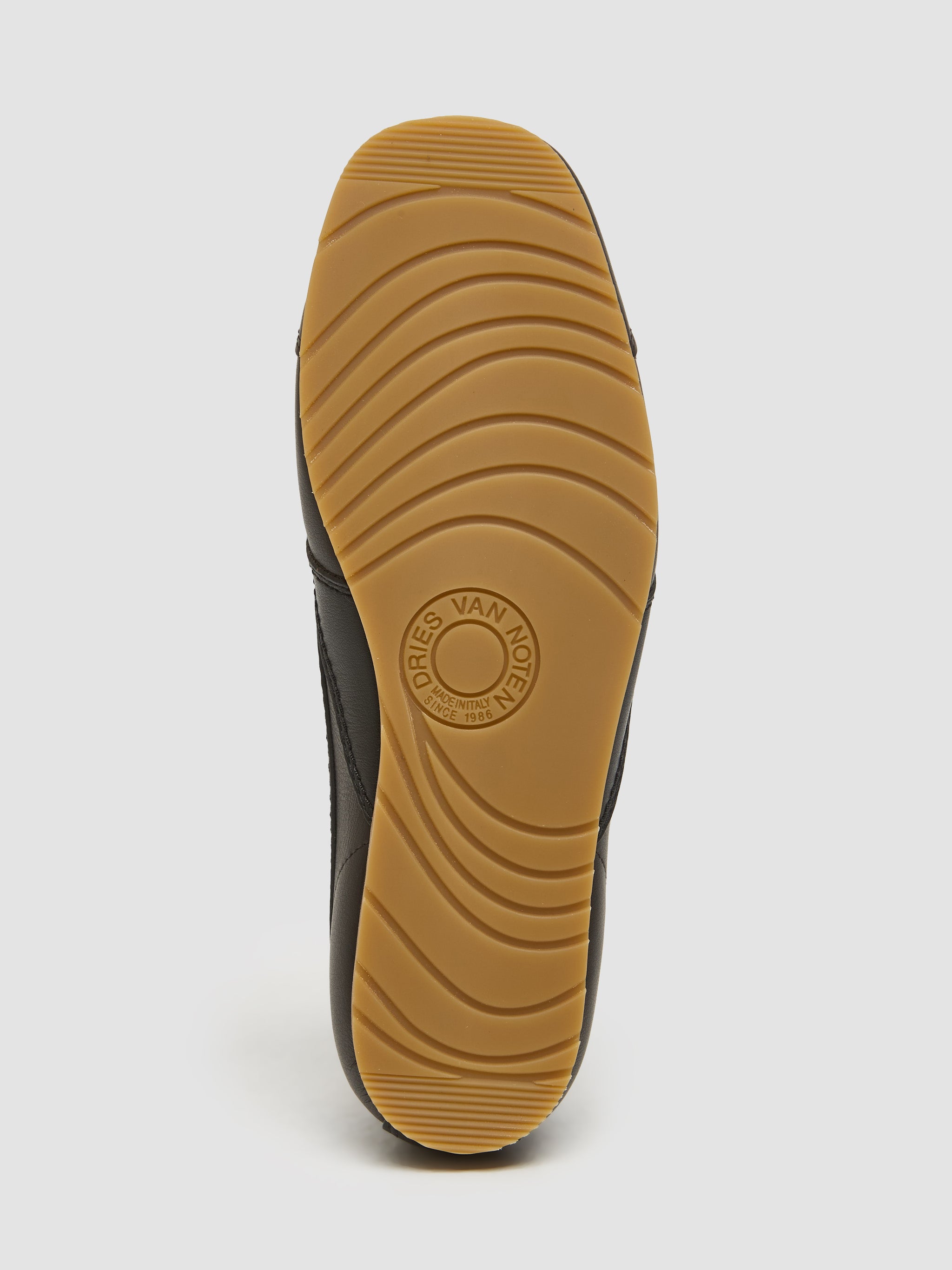 Women's Leather Sneaker in Dark Brown