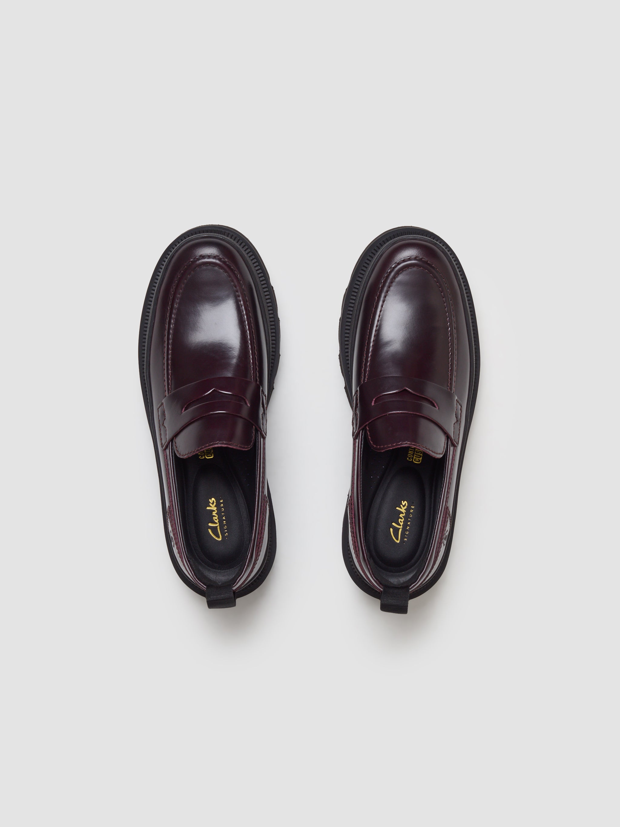 Badell Easy Loafers in Dark Burgundy Leather